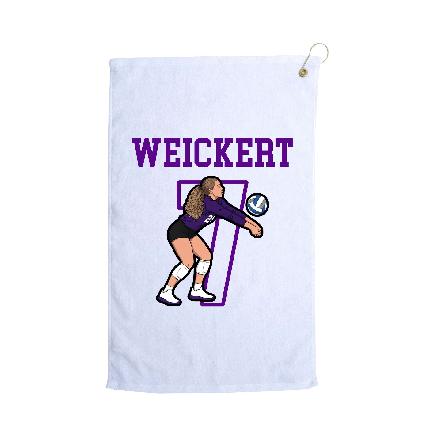 Golf Towel — Shirsey in White