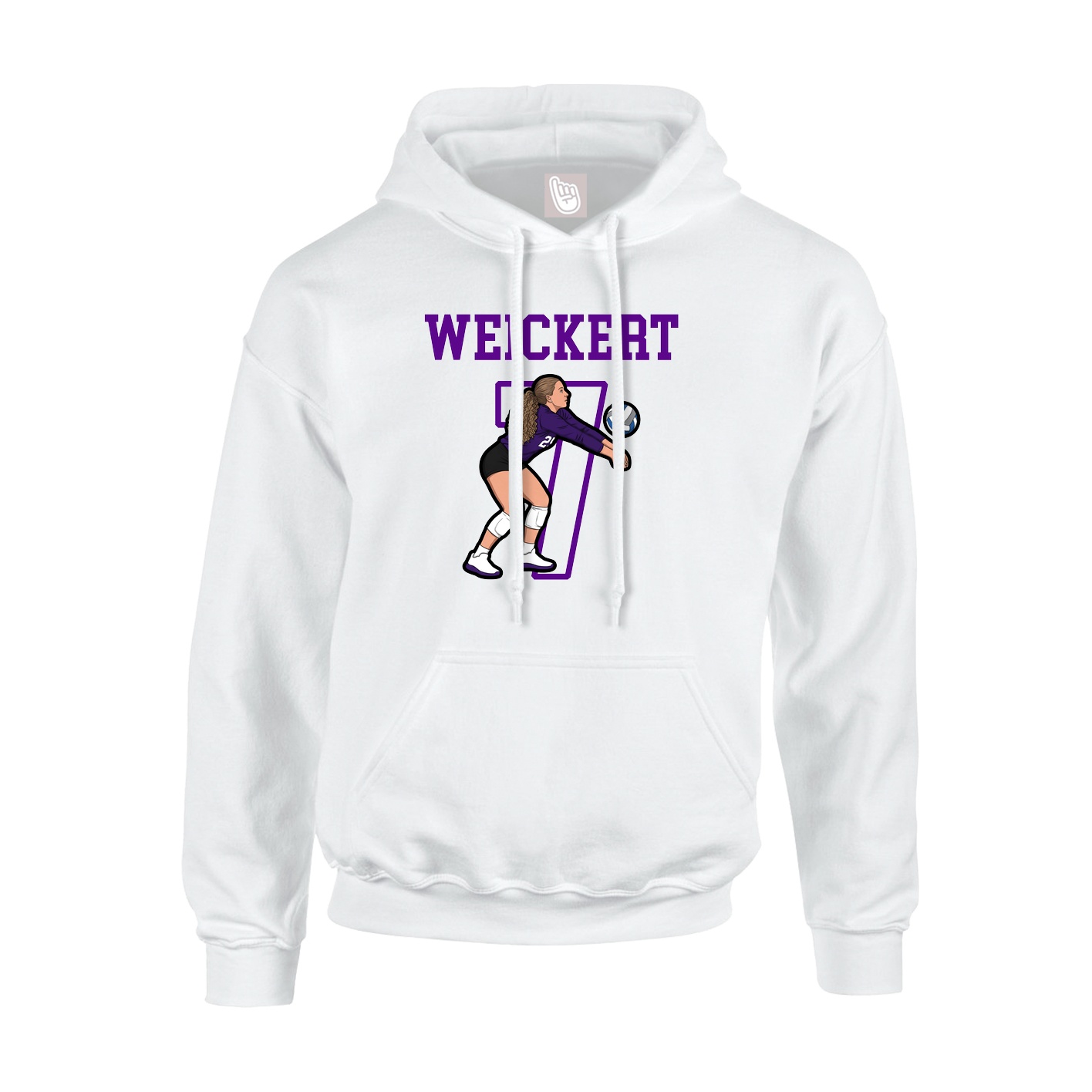 Youth Hoodie — Shirsey in White