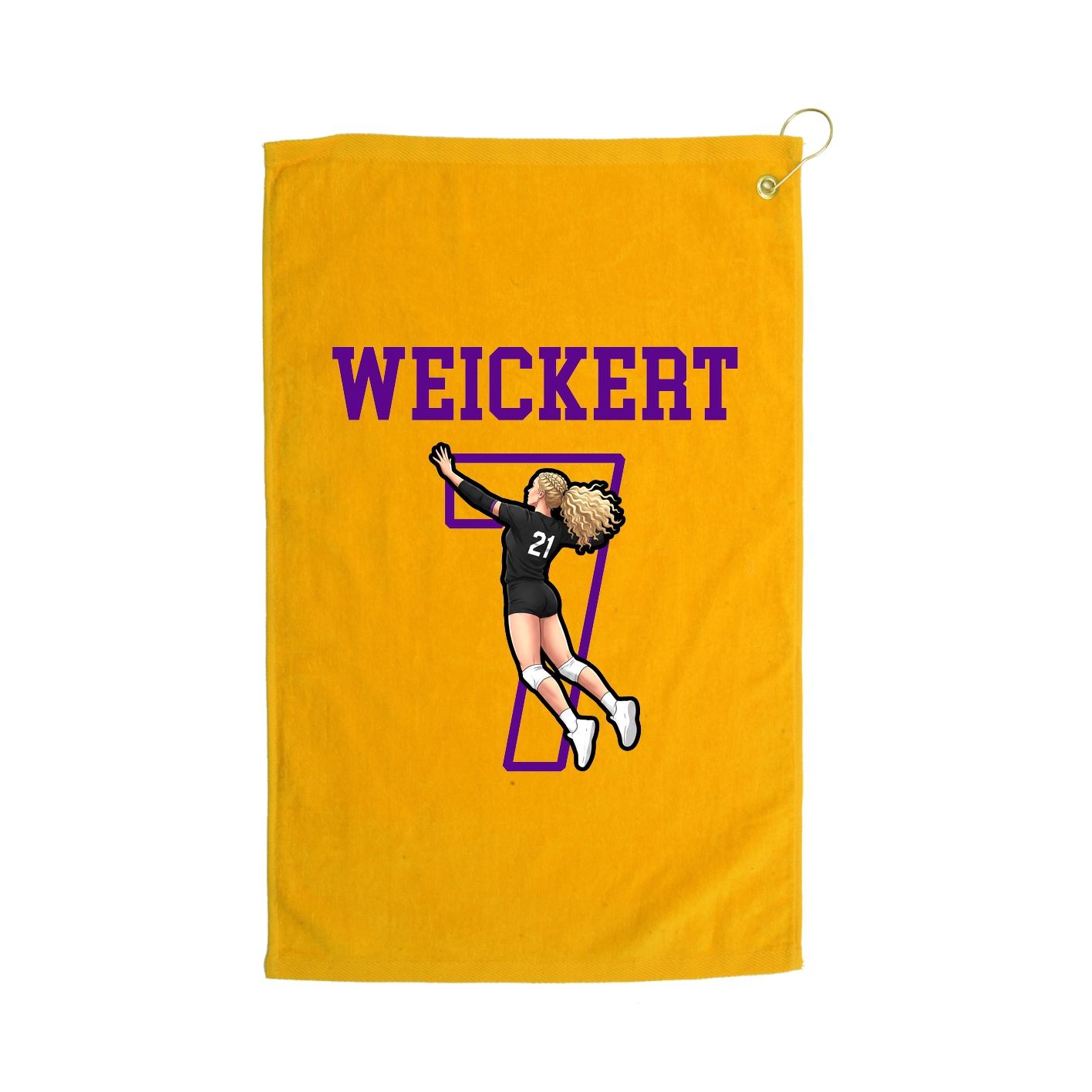 Golf Towel — Shirsey in Gold