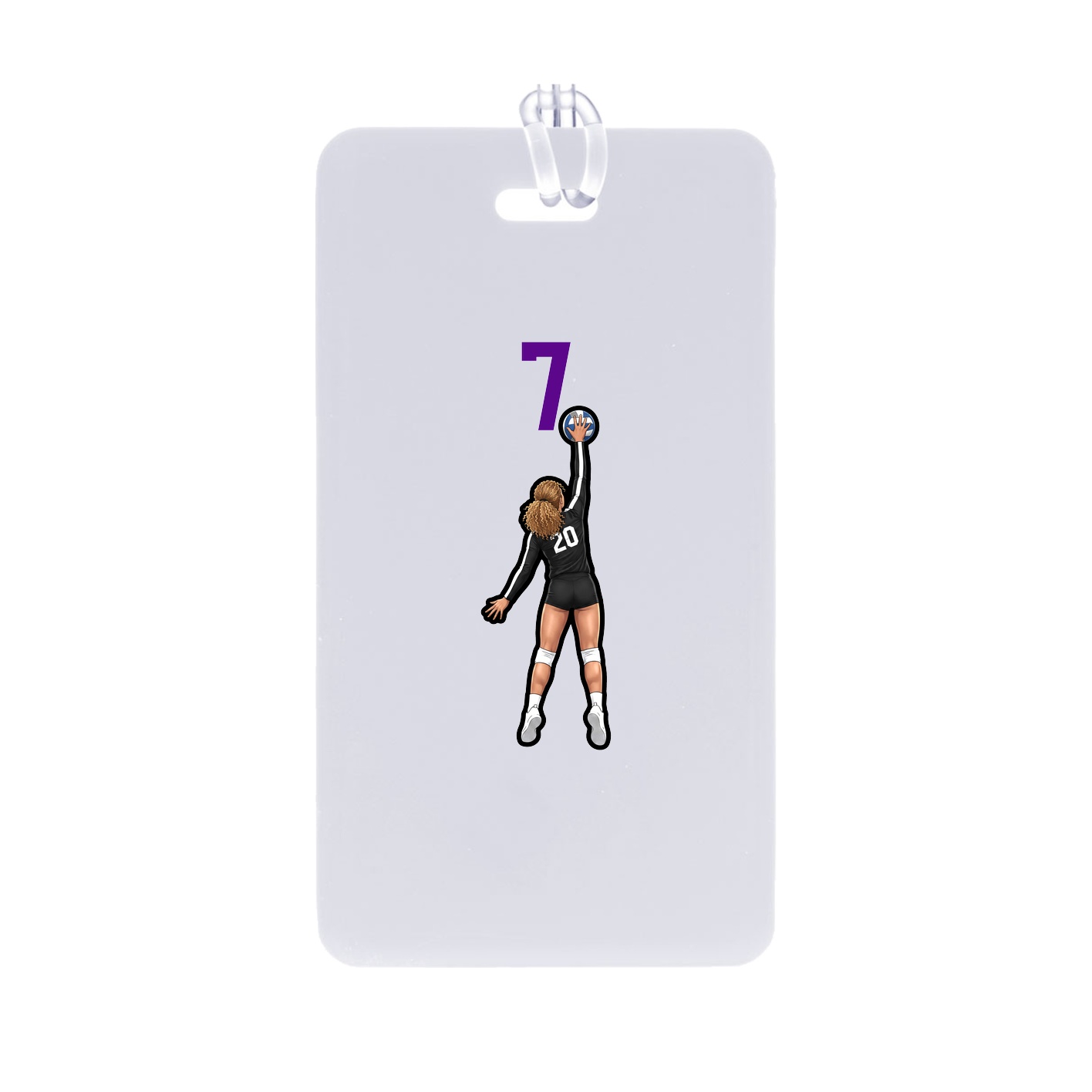 Bag Tag — Number Top in Classic
