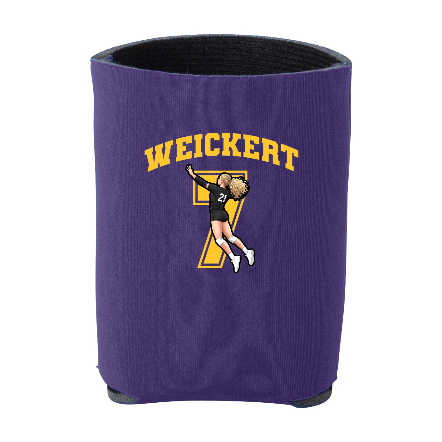 Can Holder — Number in Purple