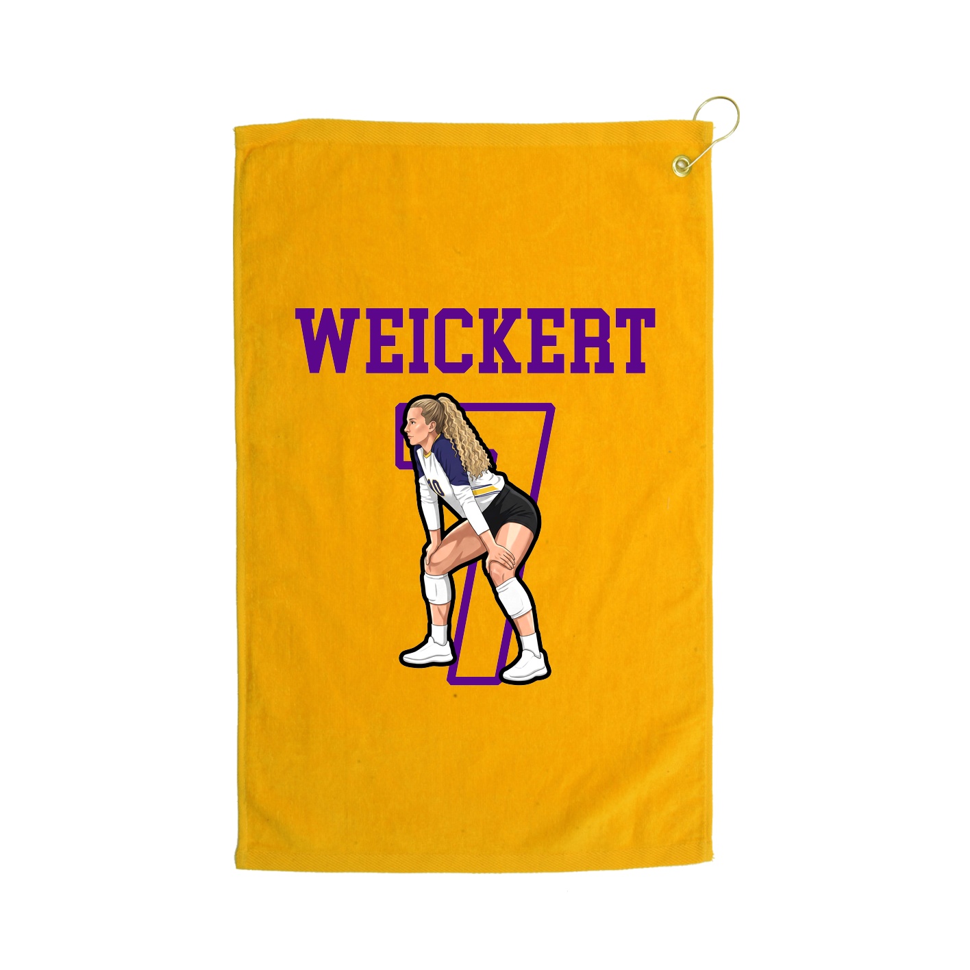 Golf Towel — Shirsey in Gold
