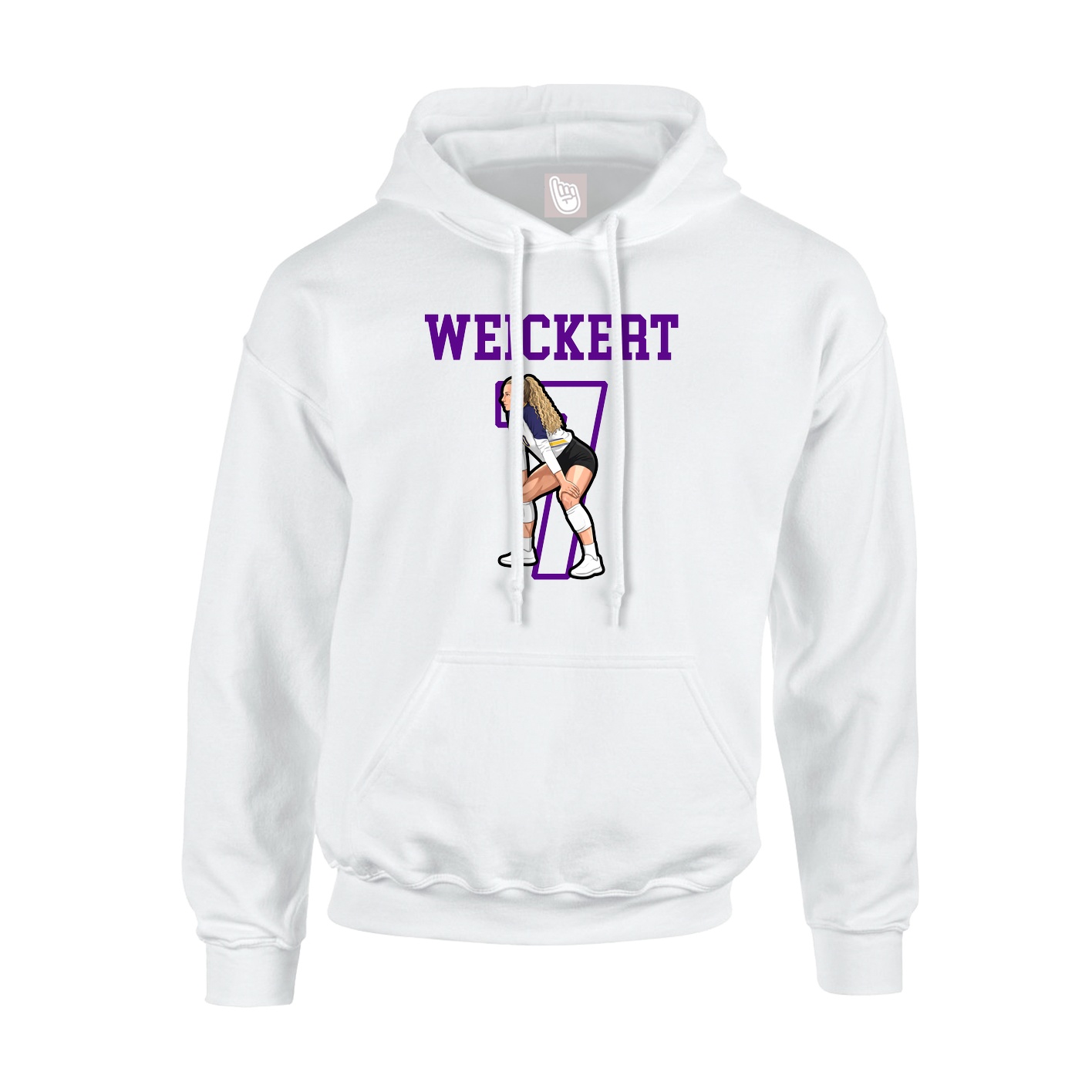 Youth Hoodie — Shirsey in White
