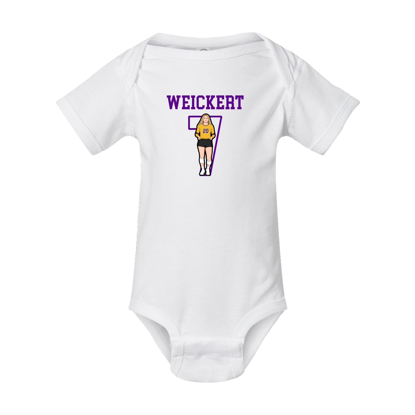Baby Onesie — Shirsey in White