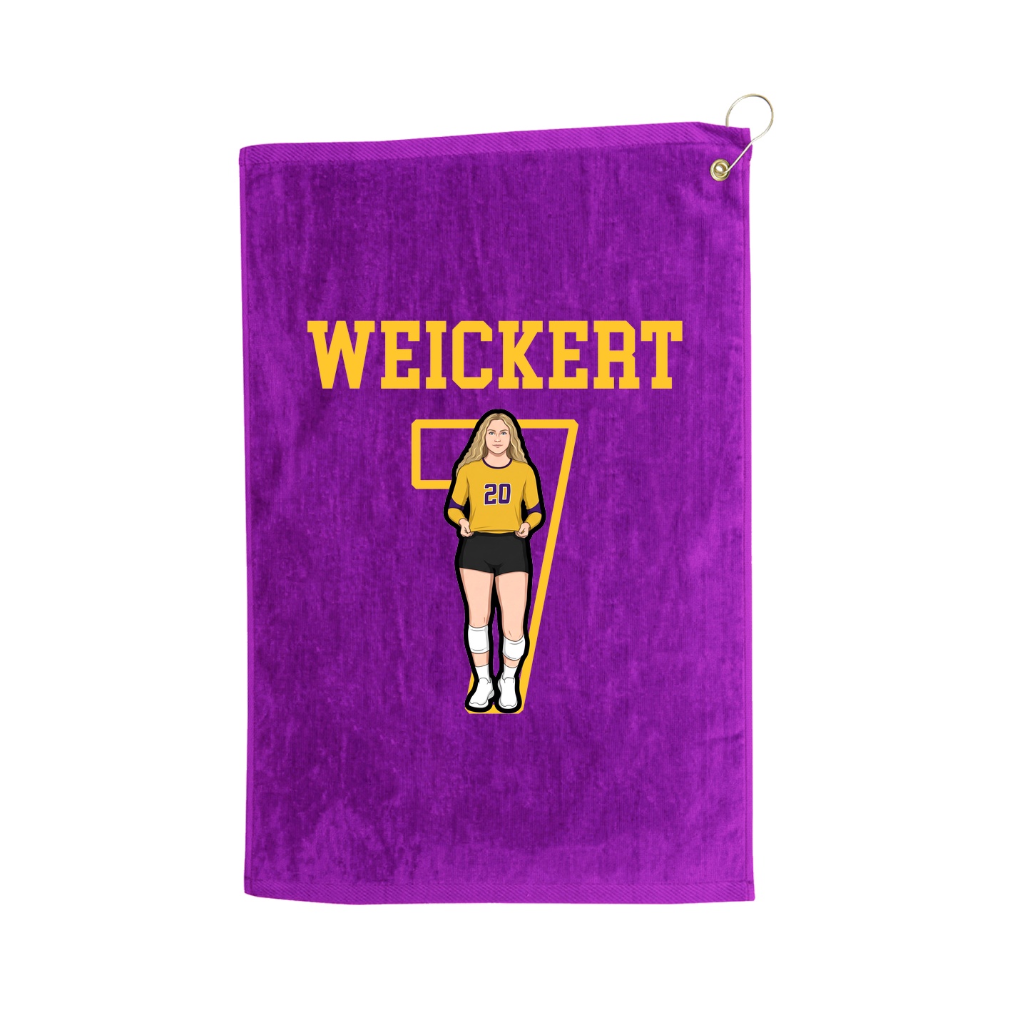 Golf Towel — Shirsey in Purple