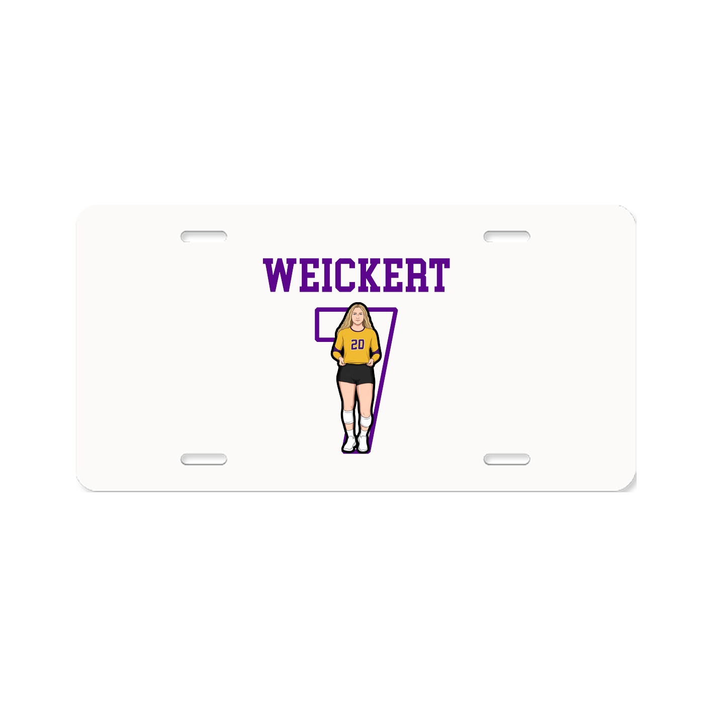 License Plate — Shirsey in Classic