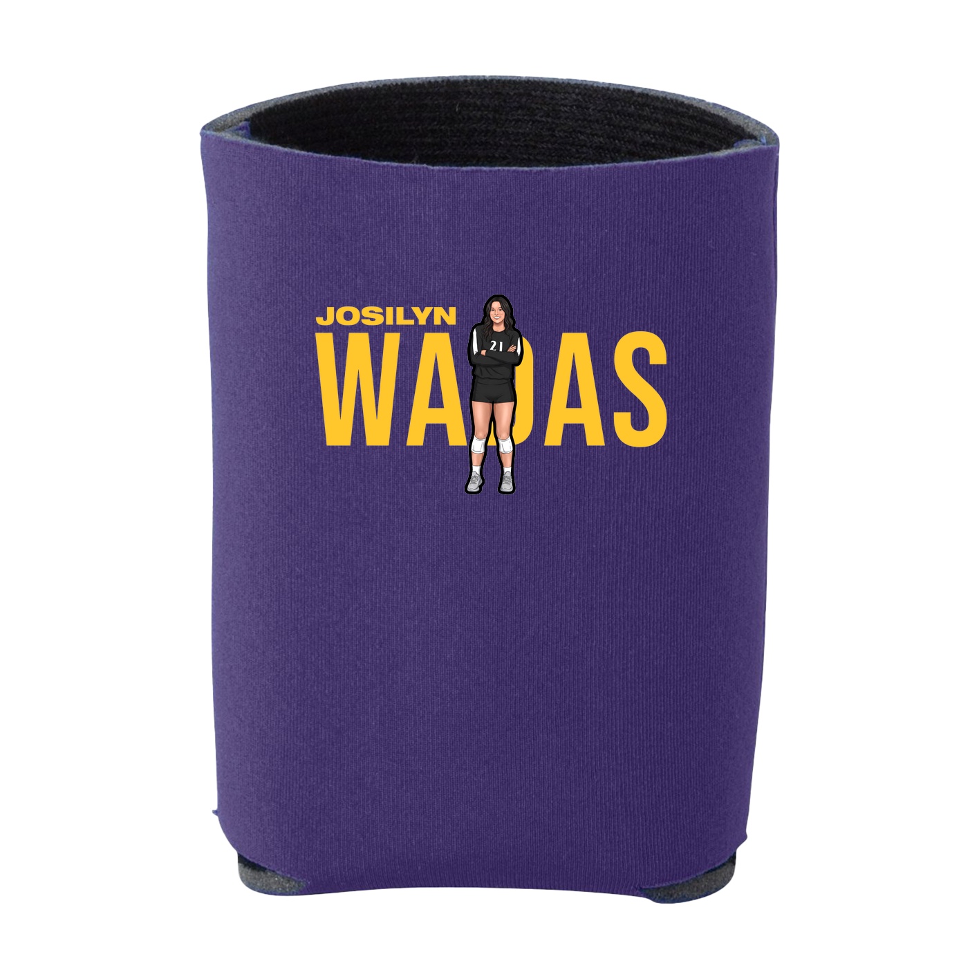 Can Holder — Player Name in Purple