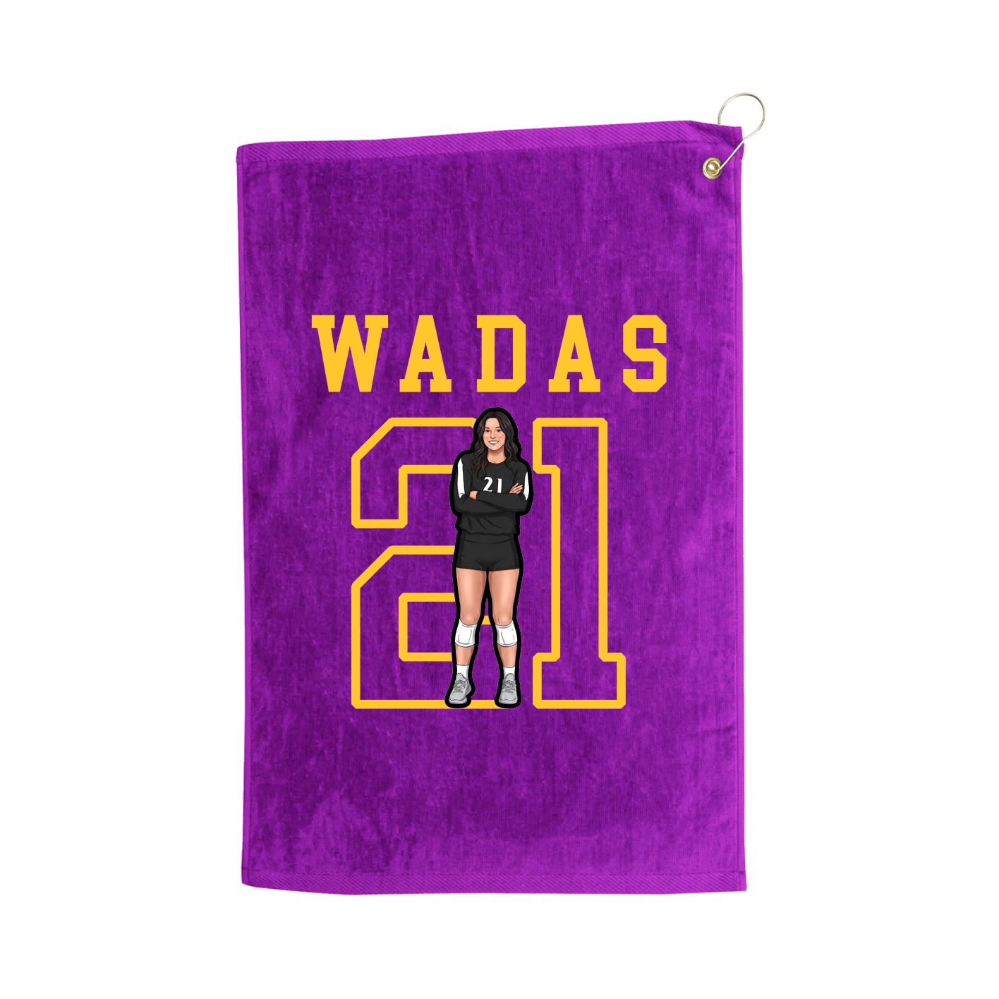 Golf Towel — Shirsey in Purple