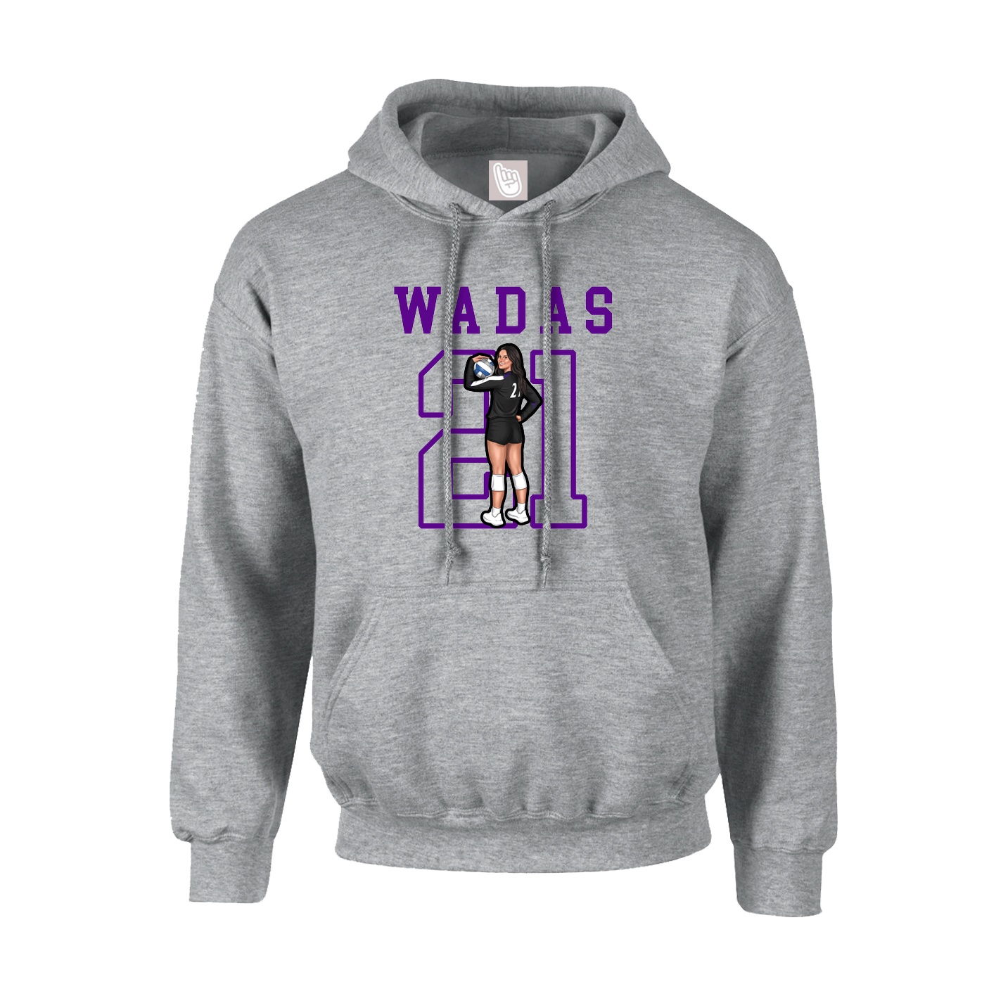 Hoodie — Shirsey in Grey
