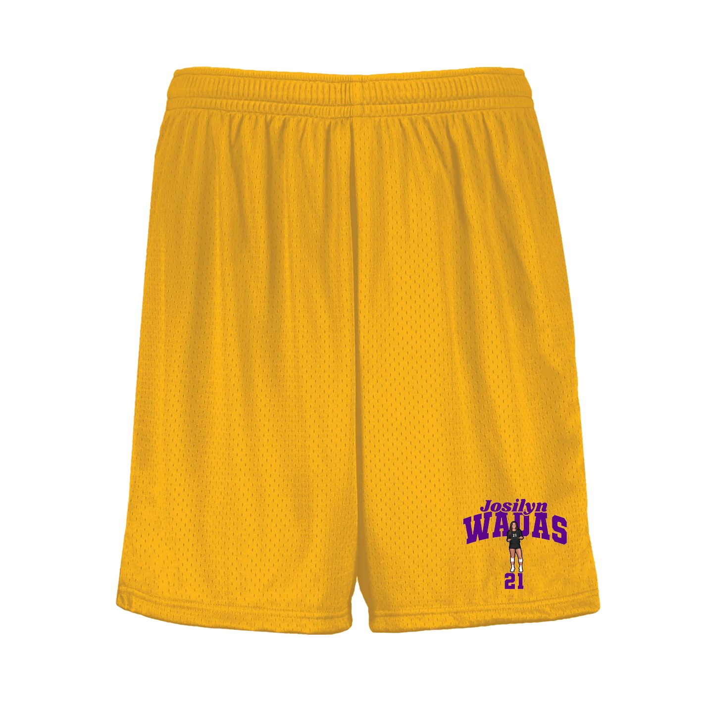 Shorts — Signature Arch in Gold