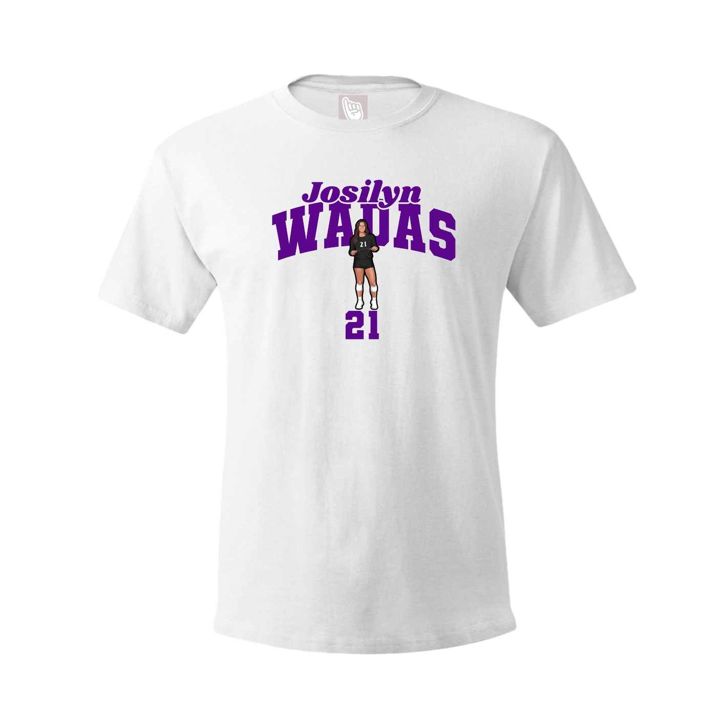 Youth Tee — Signature Arch in White