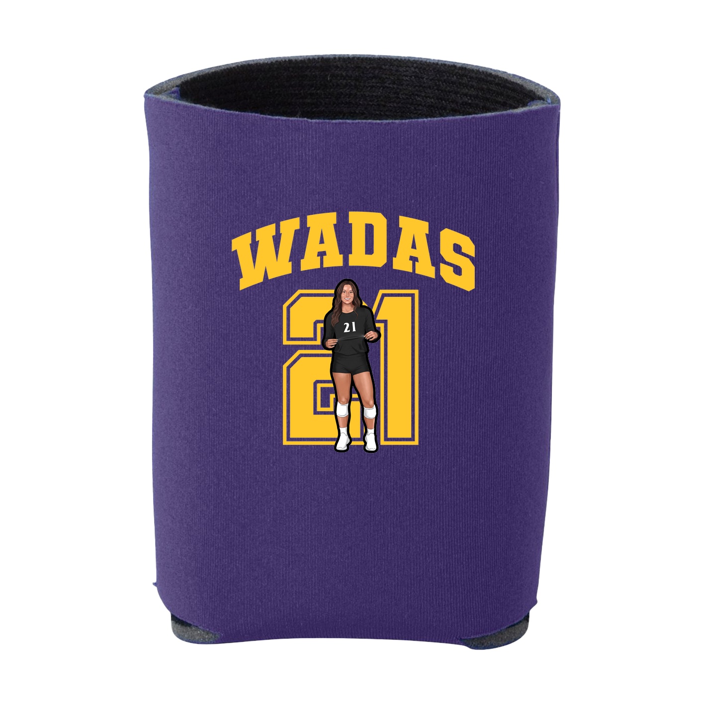 Can Holder — Number in Purple