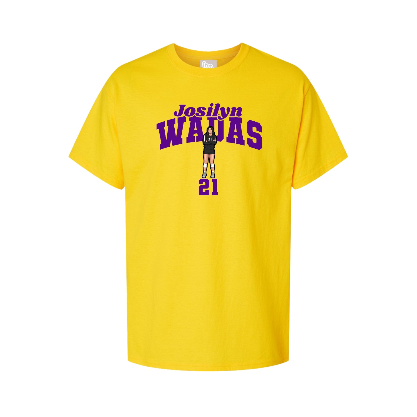 Tee — Signature Arch in Gold