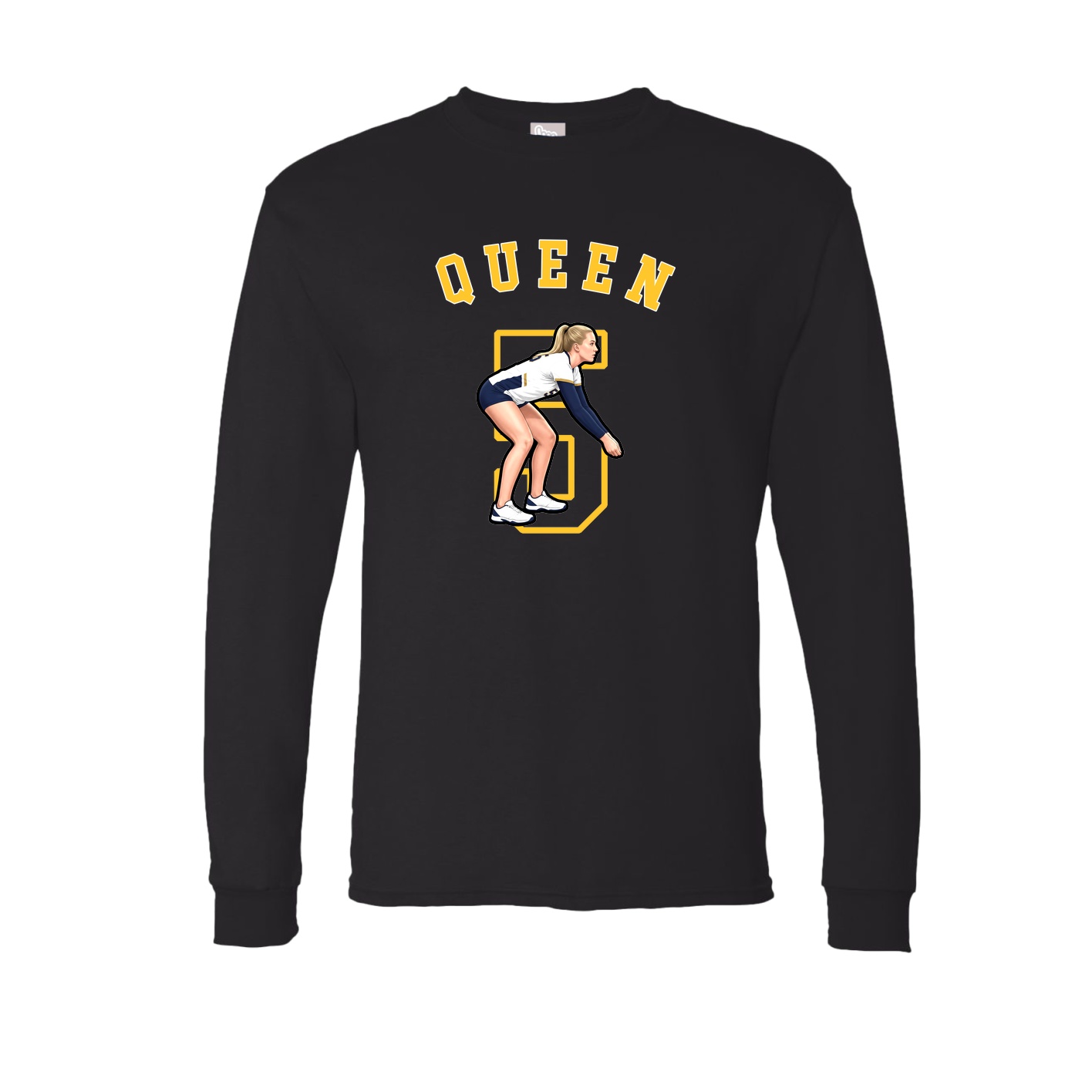 Long Sleeve Tee — Shirsey Arch in Black
