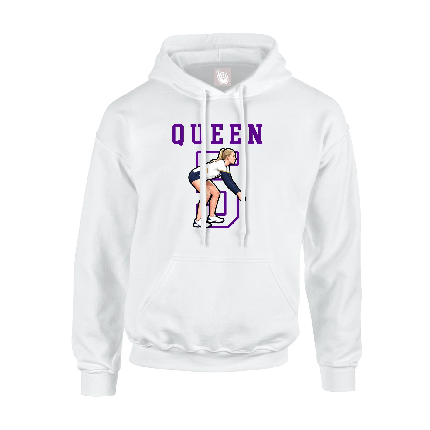 Youth Hoodie — Shirsey in White