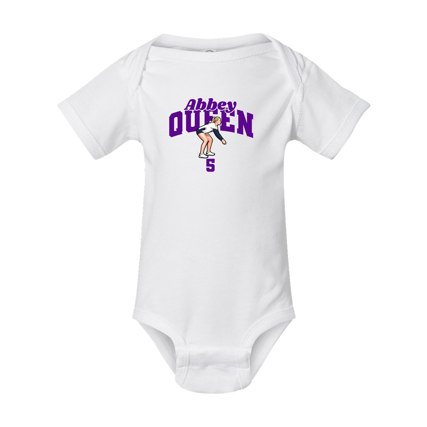 Baby Onesie — Signature Arch in White
