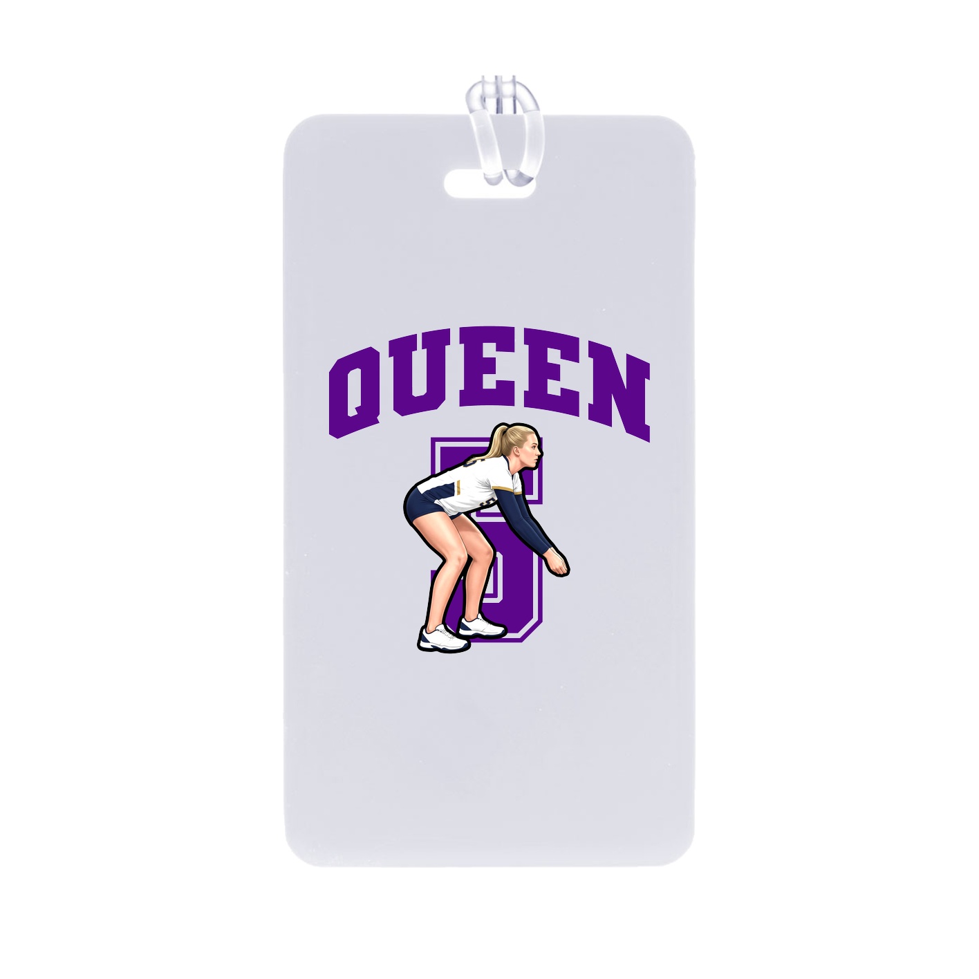 Bag Tag — Number in Classic