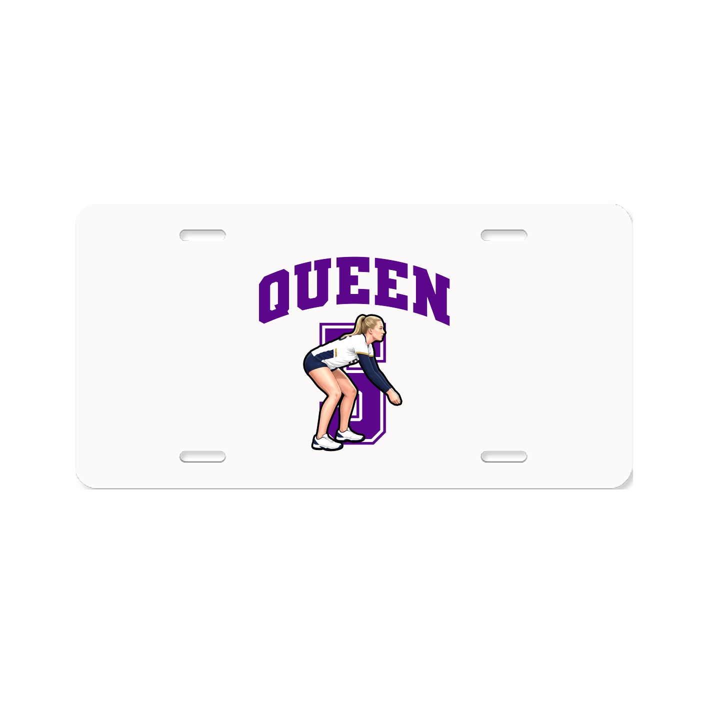 License Plate — Number in Classic