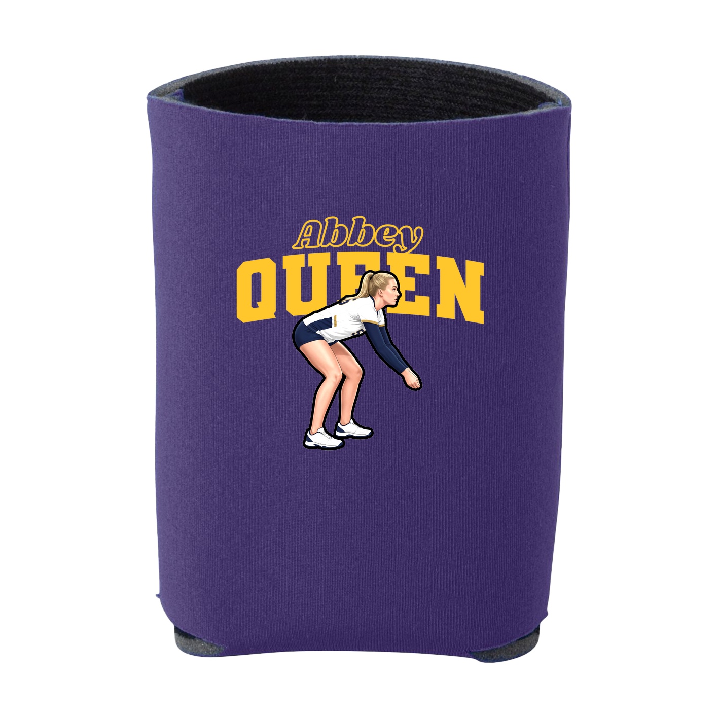 Can Holder — Name Arch in Purple