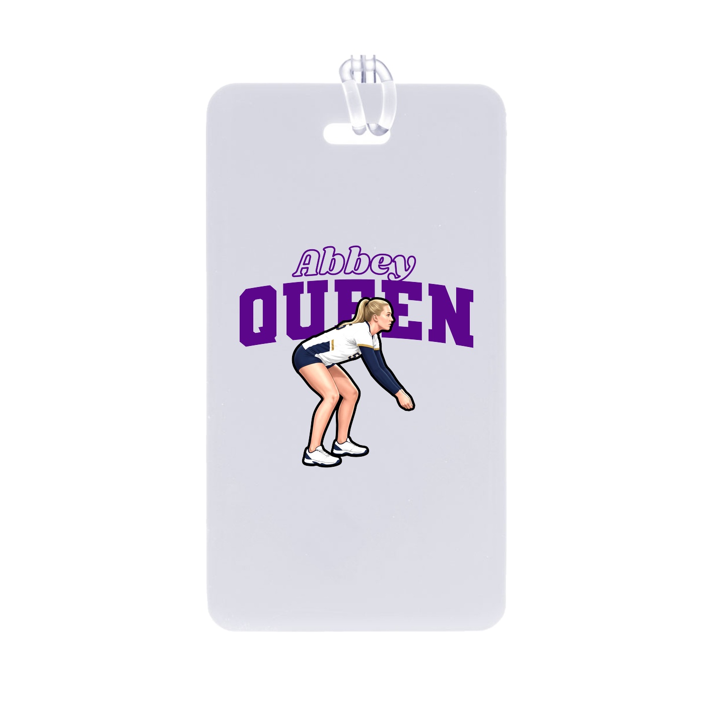 Bag Tag — Name Arch in Classic