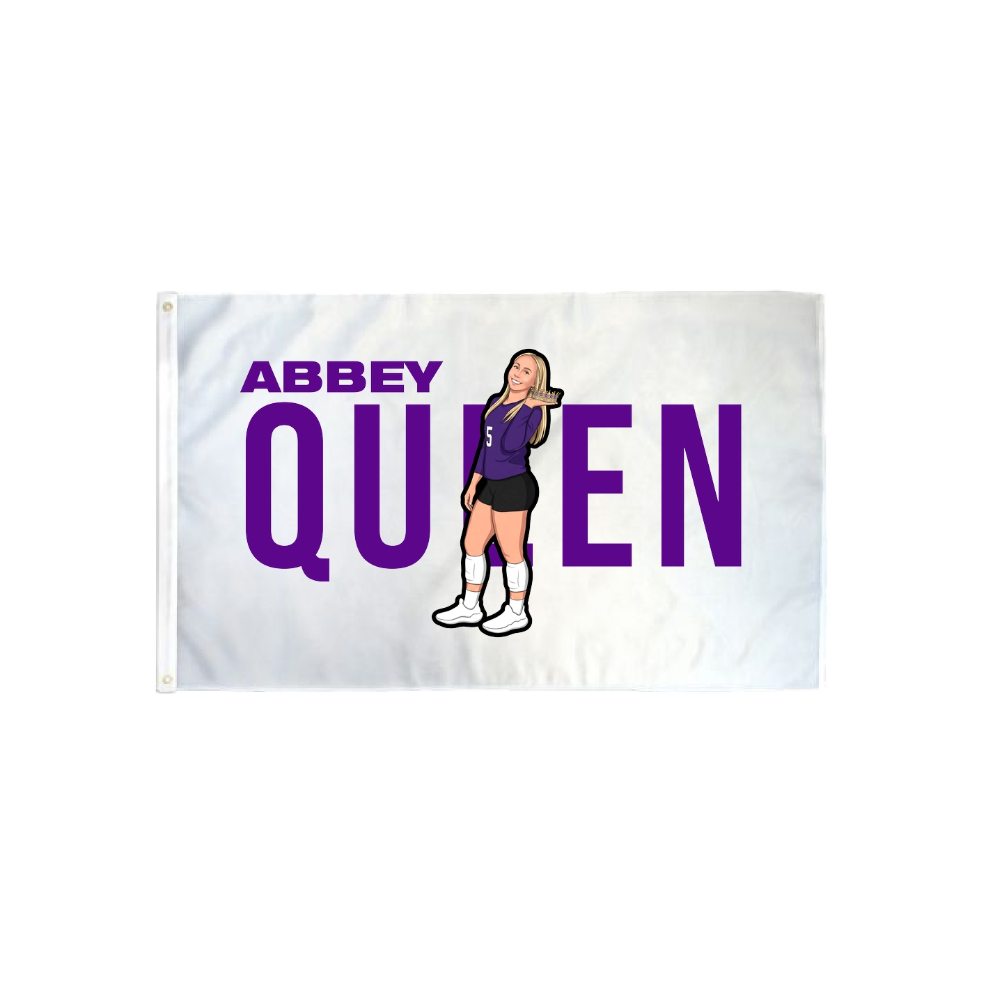 3x5 Flag — Player Name in Classic