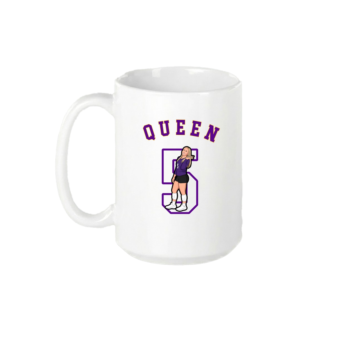 15oz Coffee Mug — Shirsey Arch in White