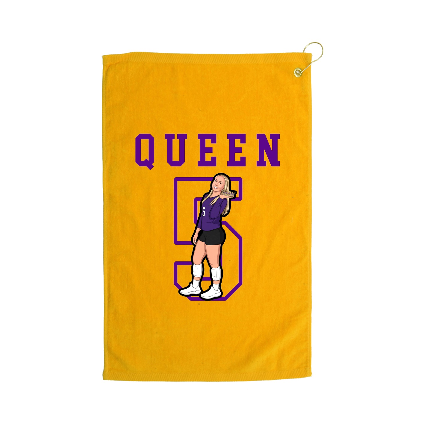 Golf Towel — Shirsey in Gold
