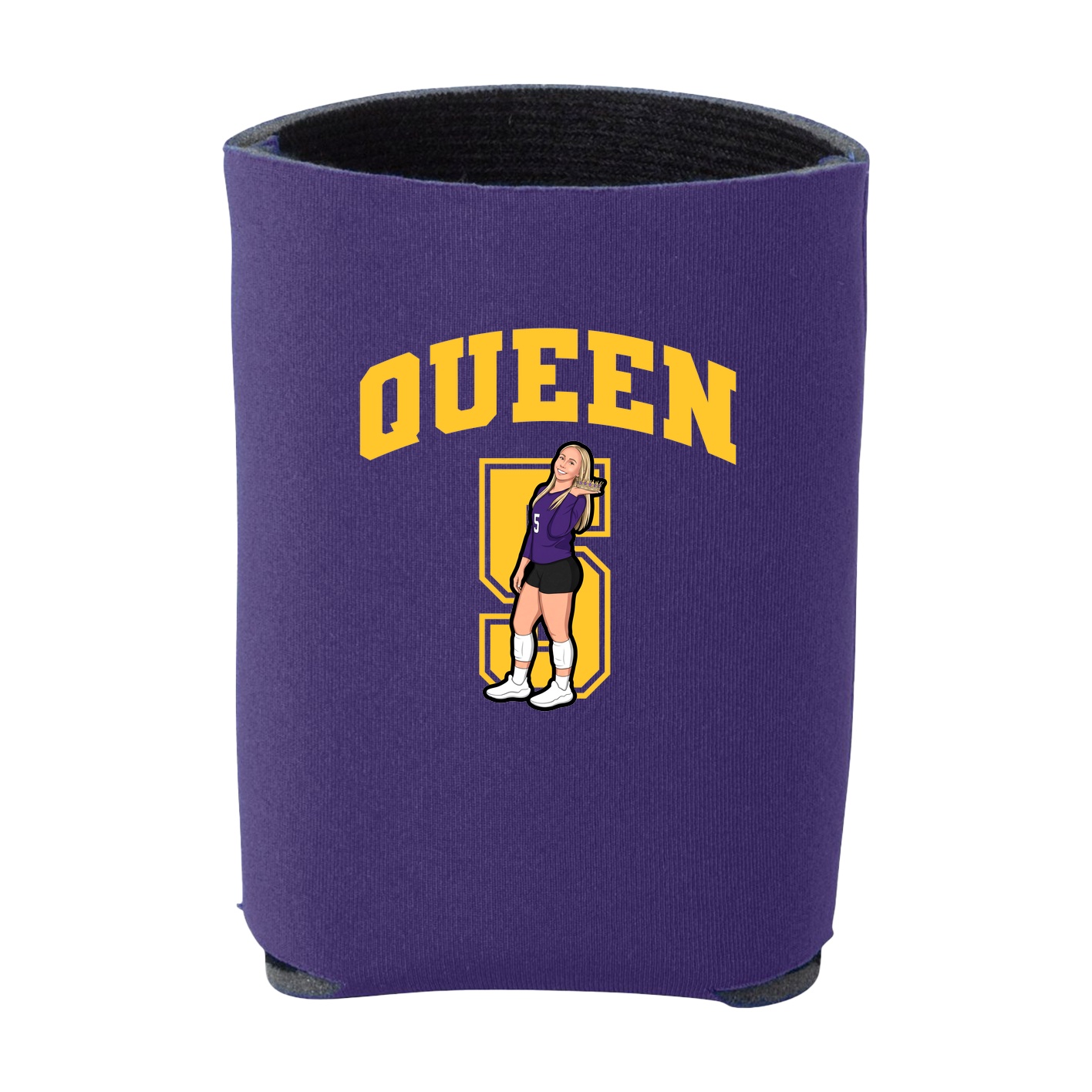 Can Holder — Number in Purple