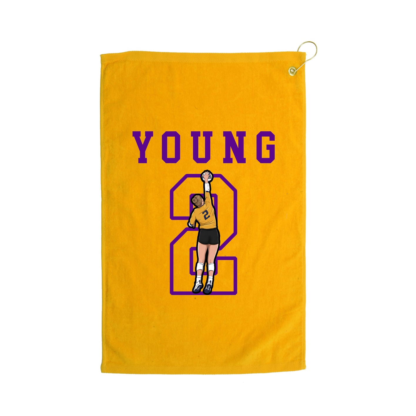 Golf Towel — Shirsey in Gold