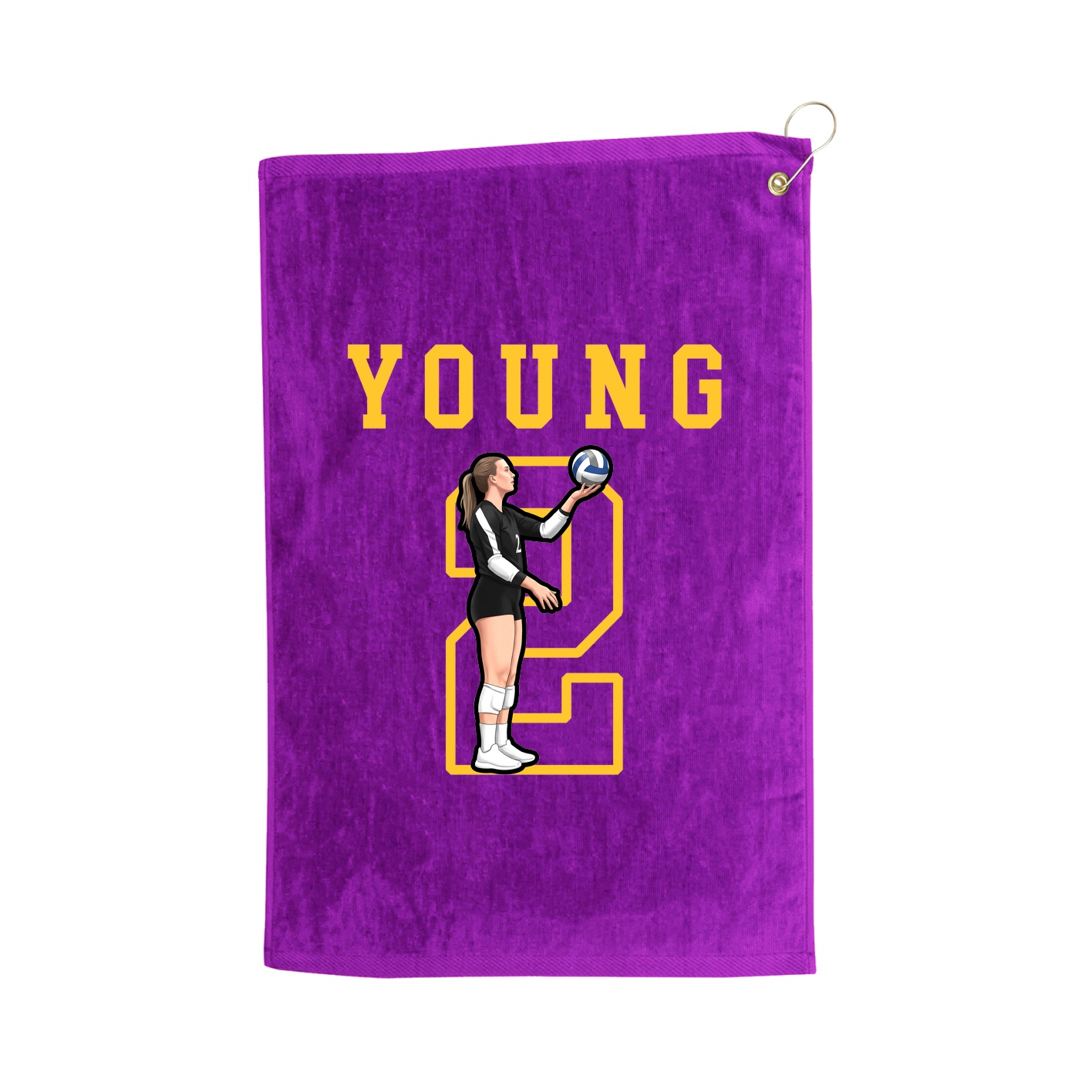 Golf Towel — Shirsey in Purple