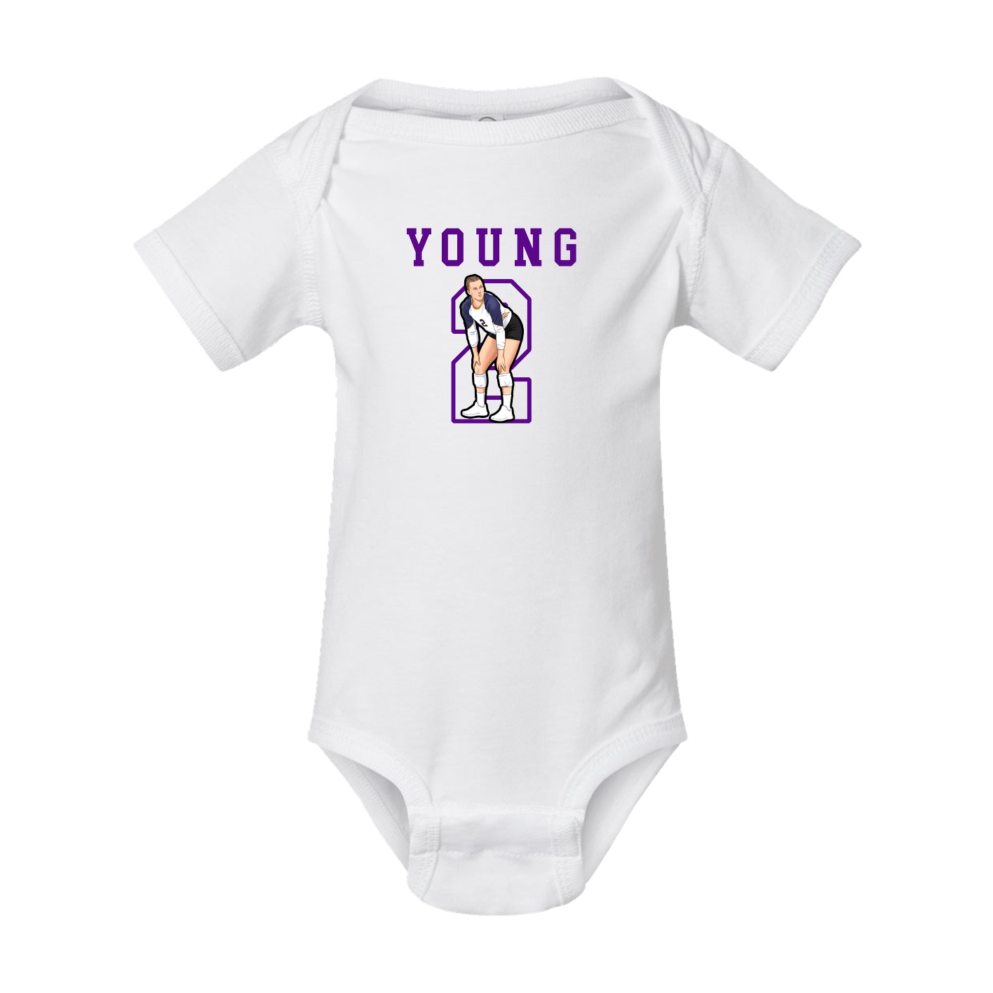Baby Onesie — Shirsey in White