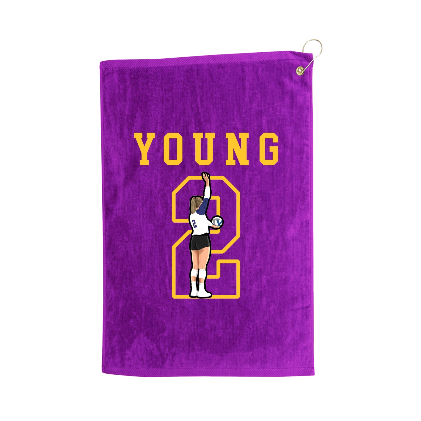 Golf Towel — Shirsey in Purple