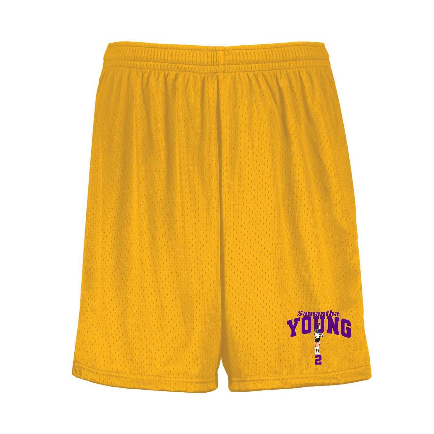 Shorts — Signature Arch in Gold
