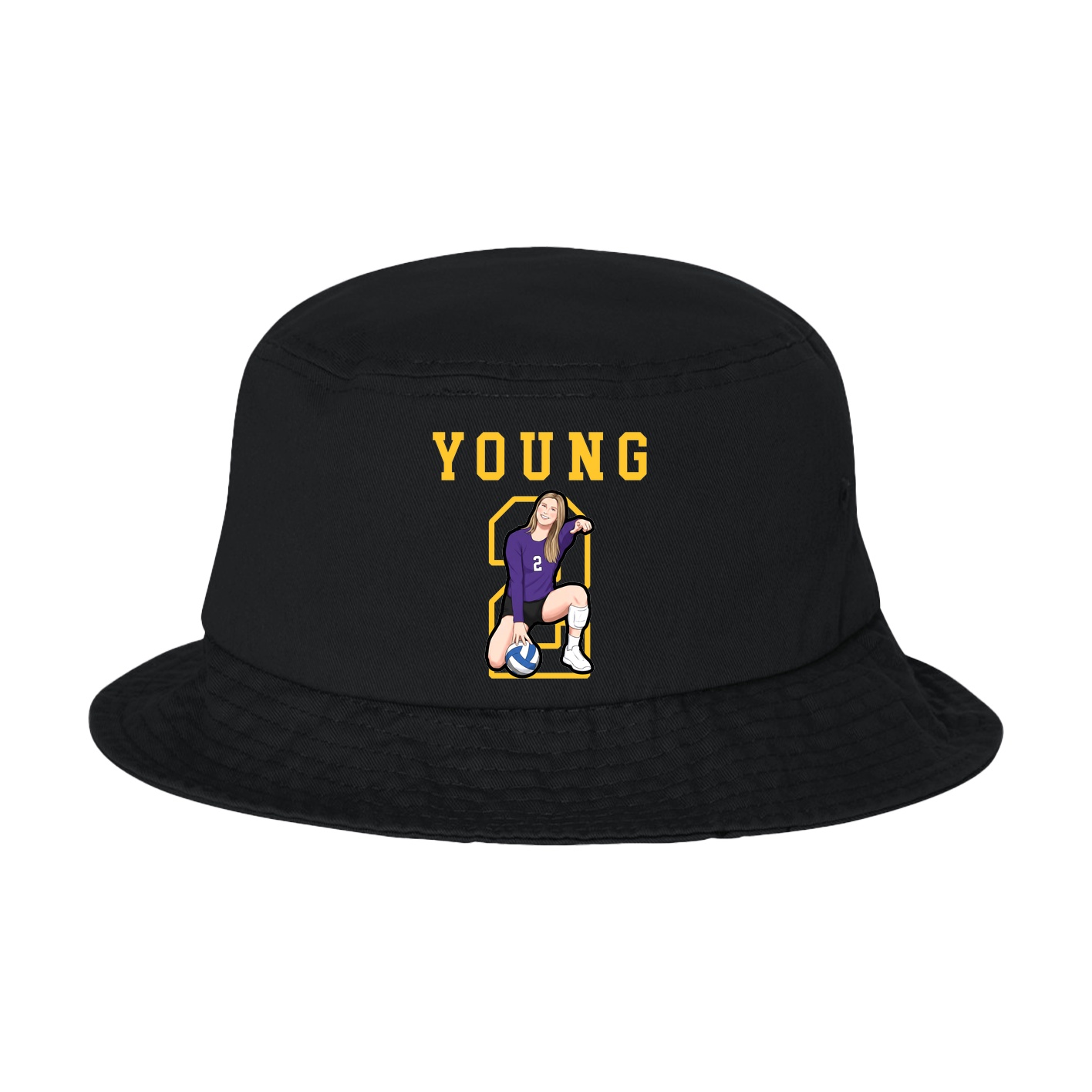 Bucket Cap — Shirsey in Black