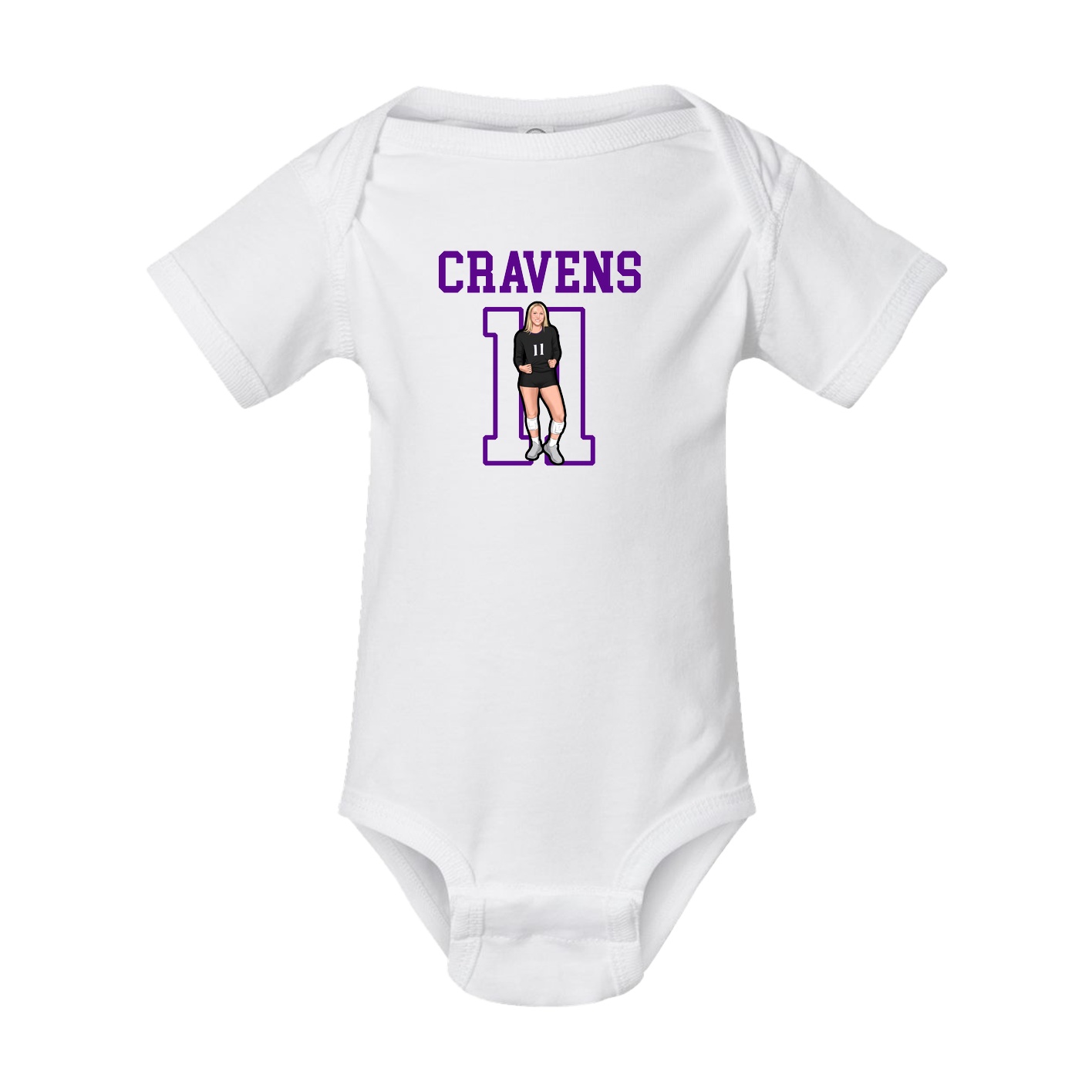 Baby Onesie — Shirsey in White