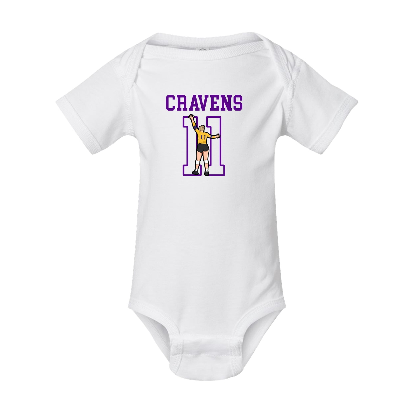Baby Onesie — Shirsey in White