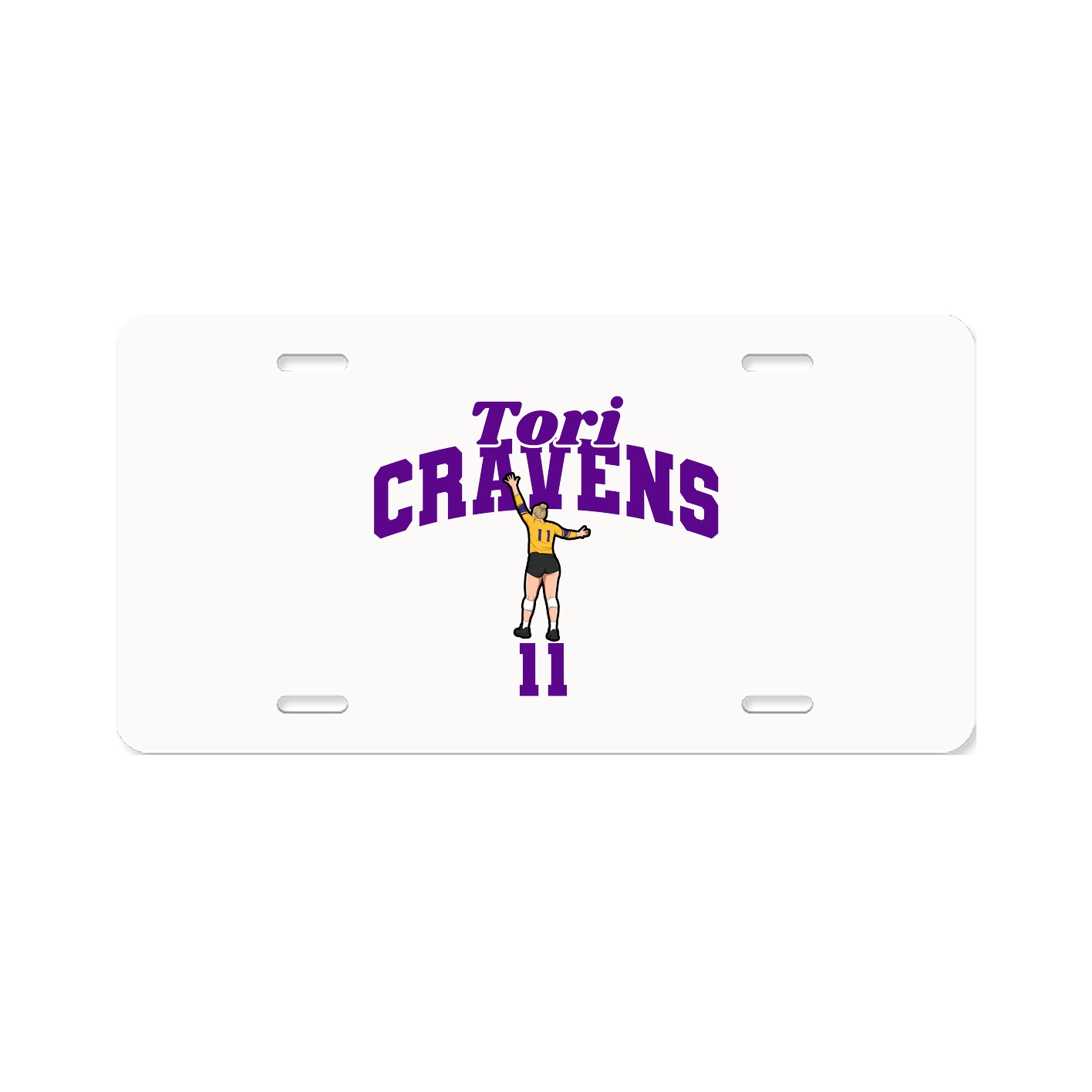 License Plate — Signature Arch in Classic