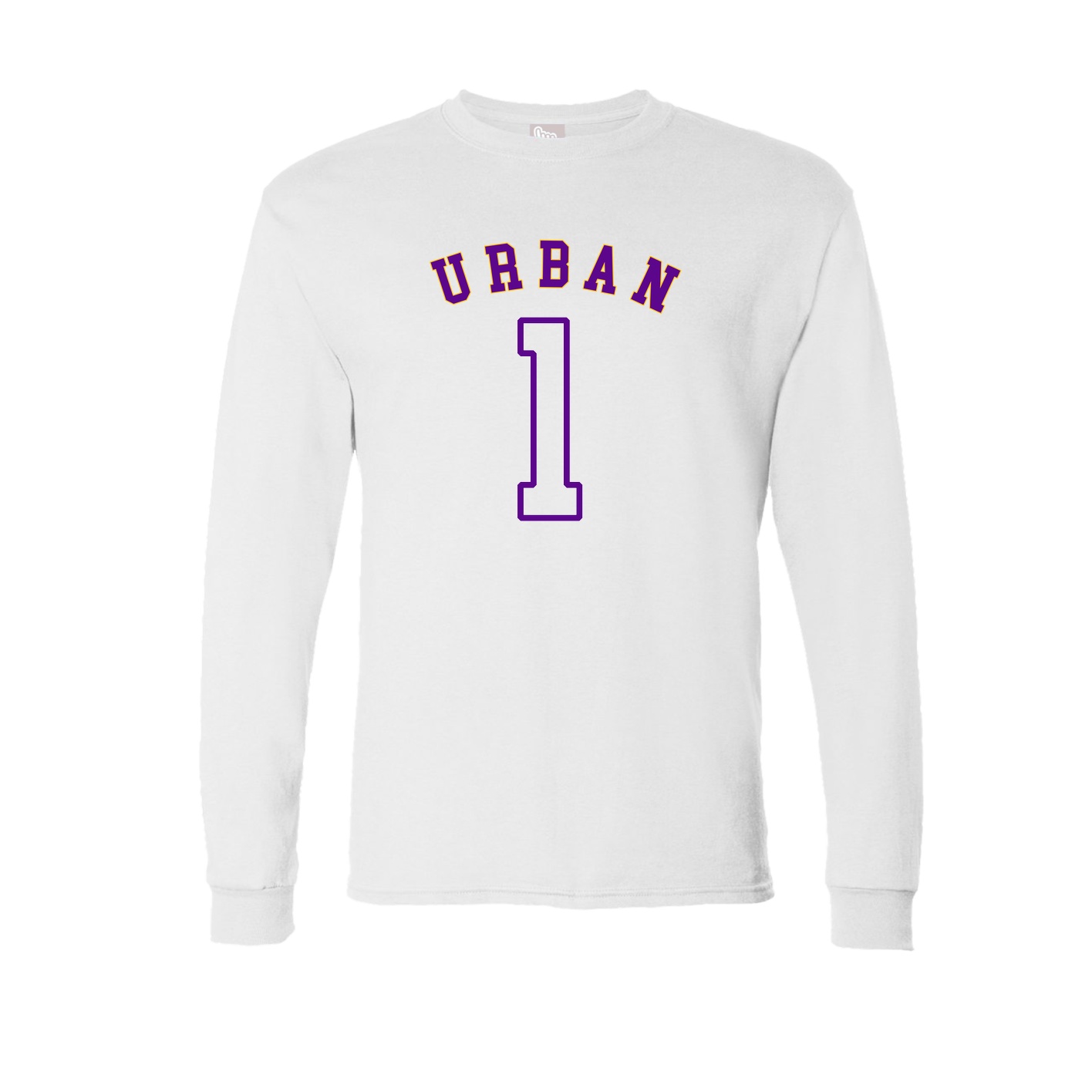 Long Sleeve Tee — Shirsey Arch in White