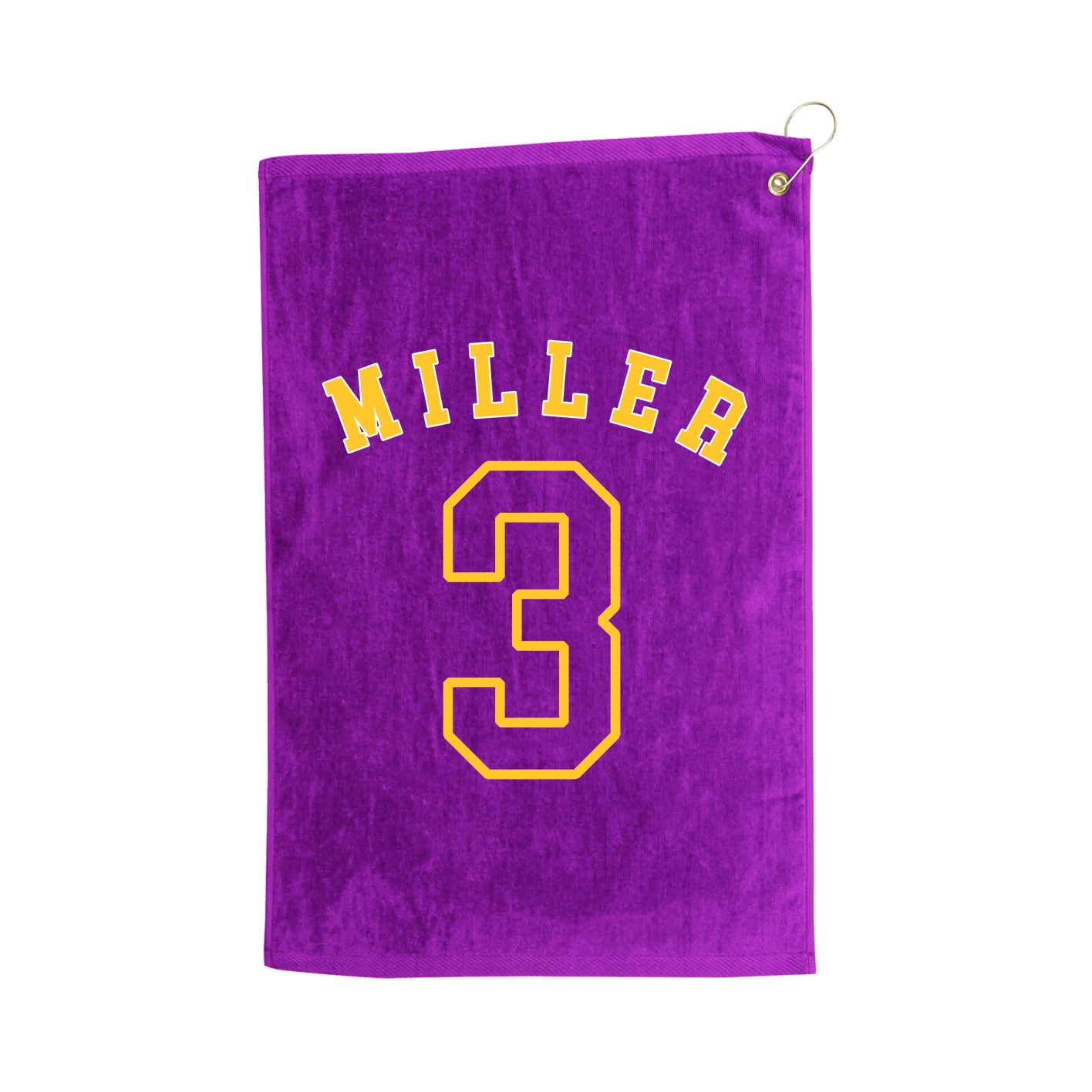 Golf Towel — Shirsey Arch in Purple