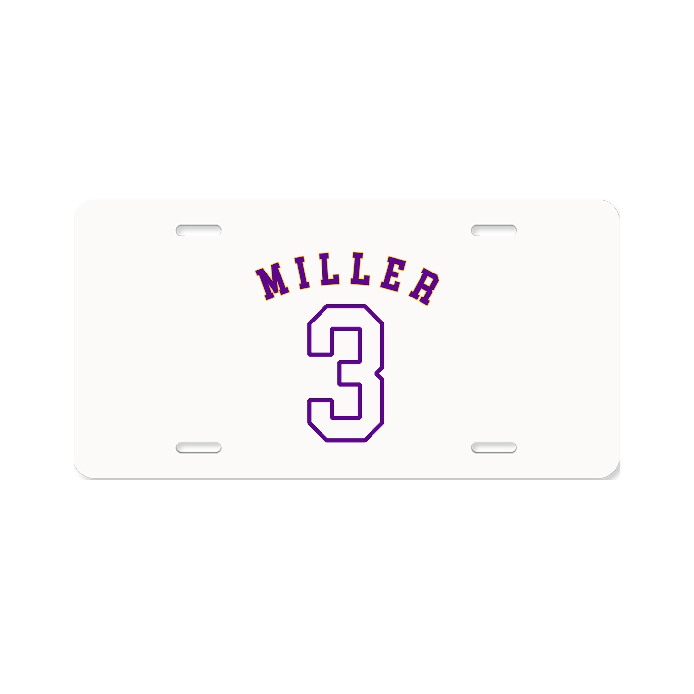 License Plate — Shirsey Arch in Classic