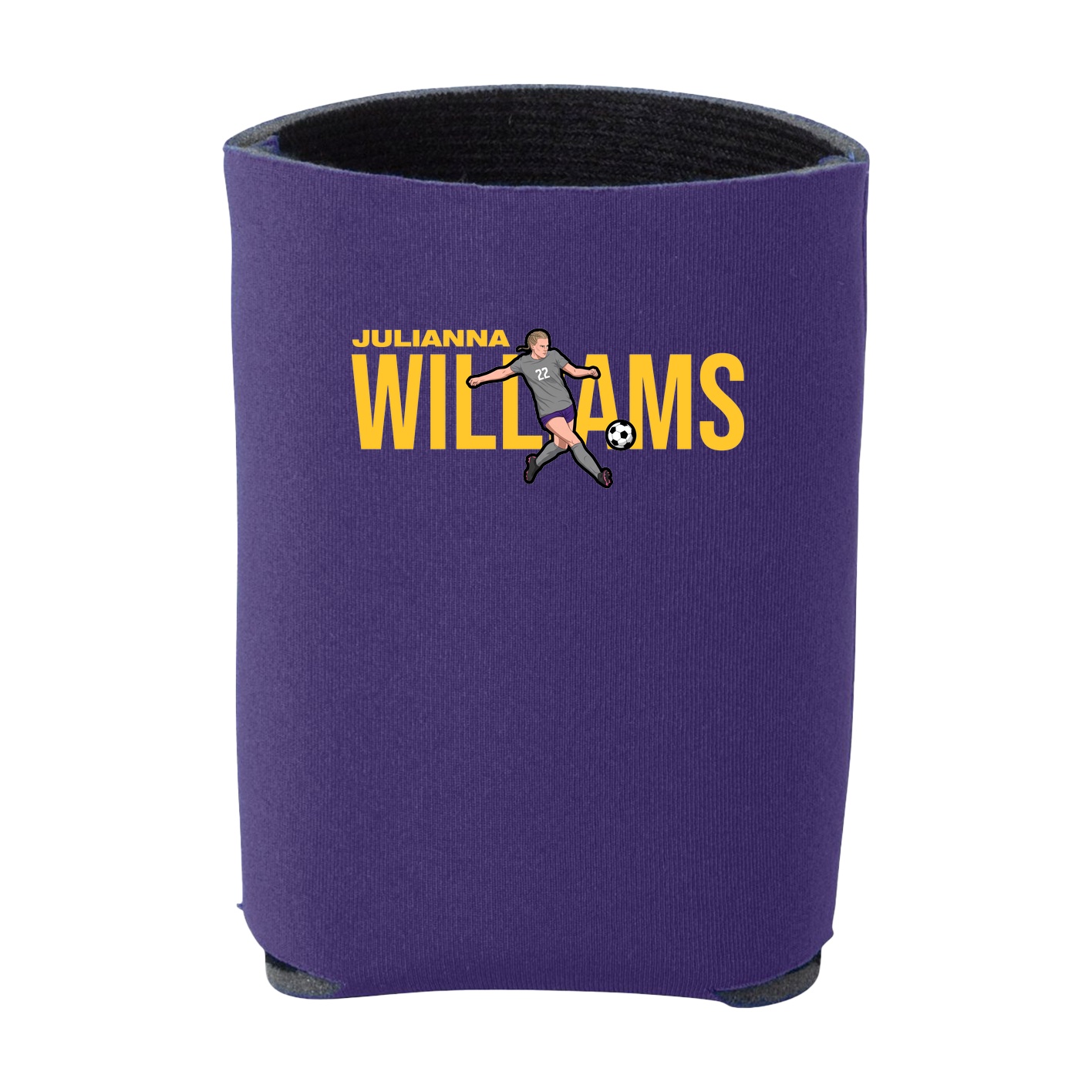 Can Holder — Player Name in Purple
