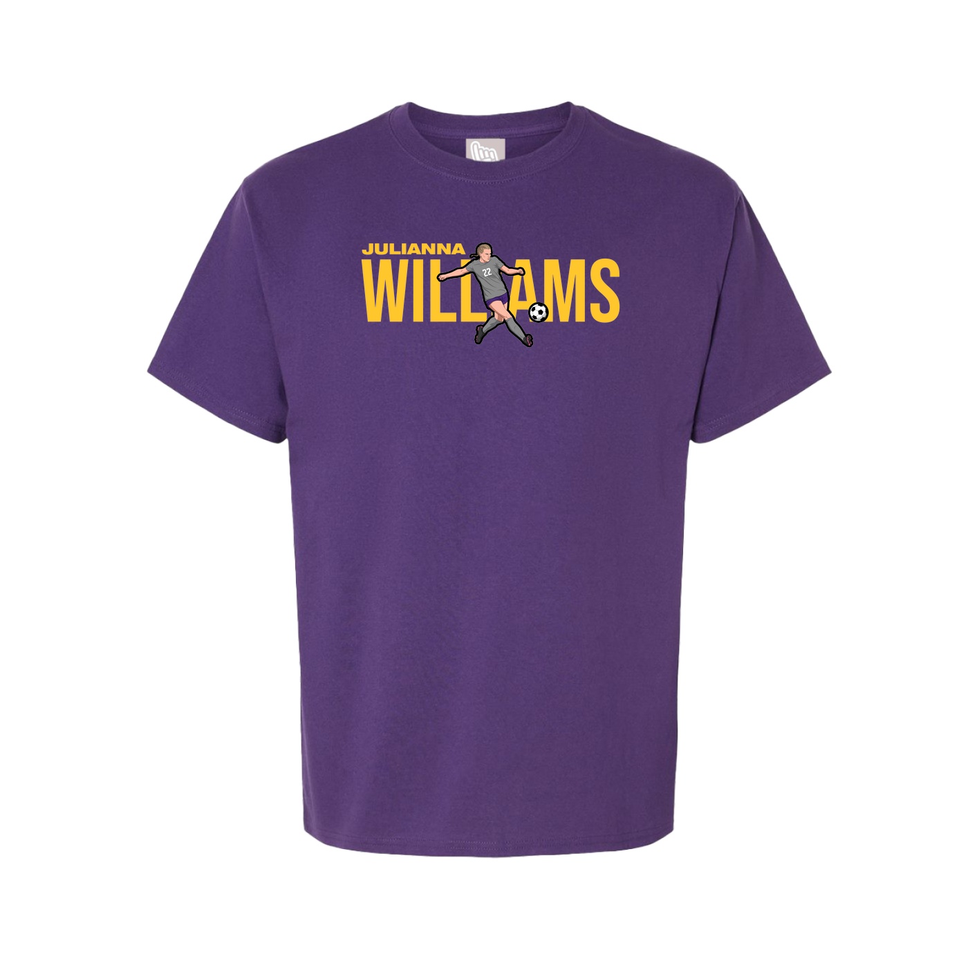 Tee — Player Name in Purple
