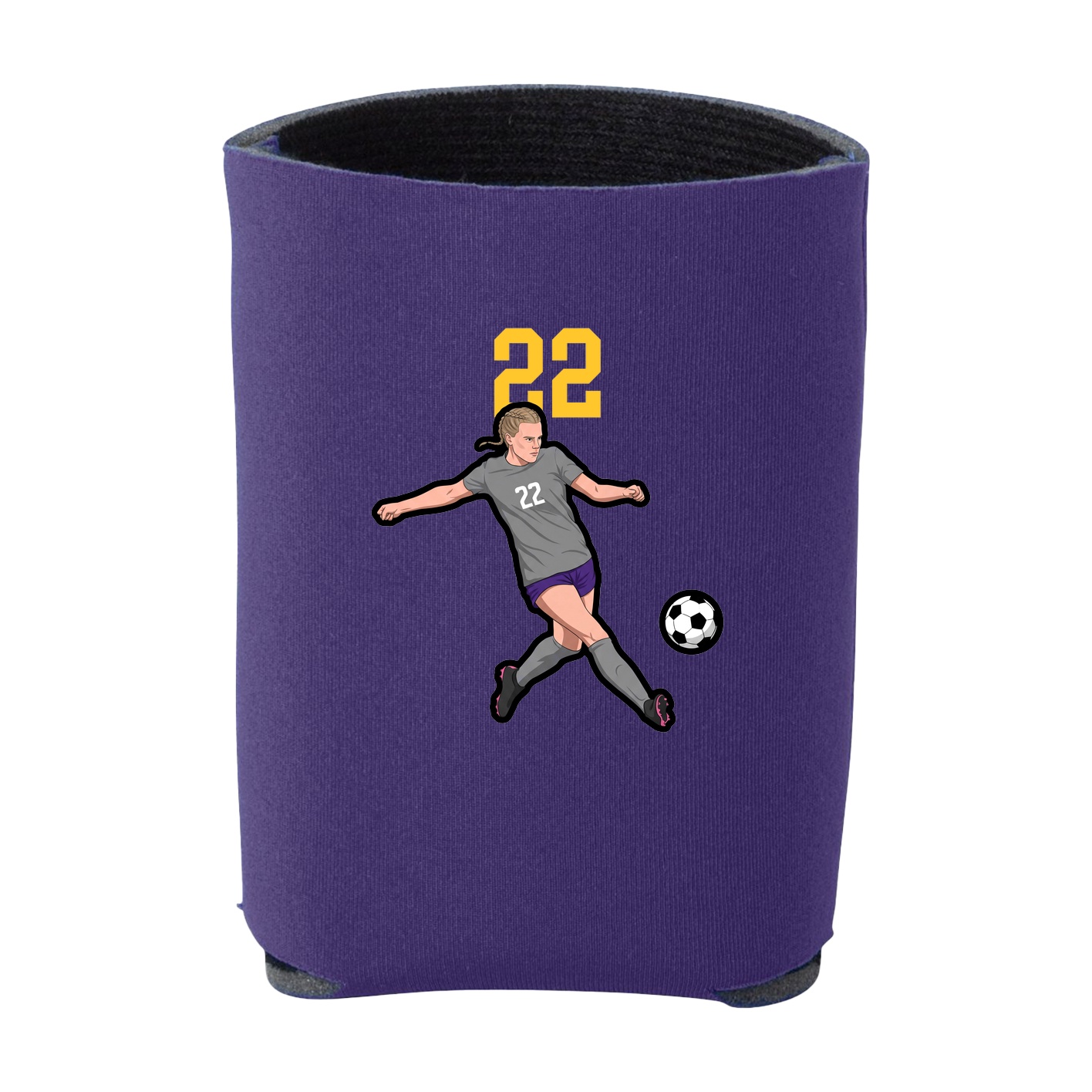 Can Holder — Number Top in Purple
