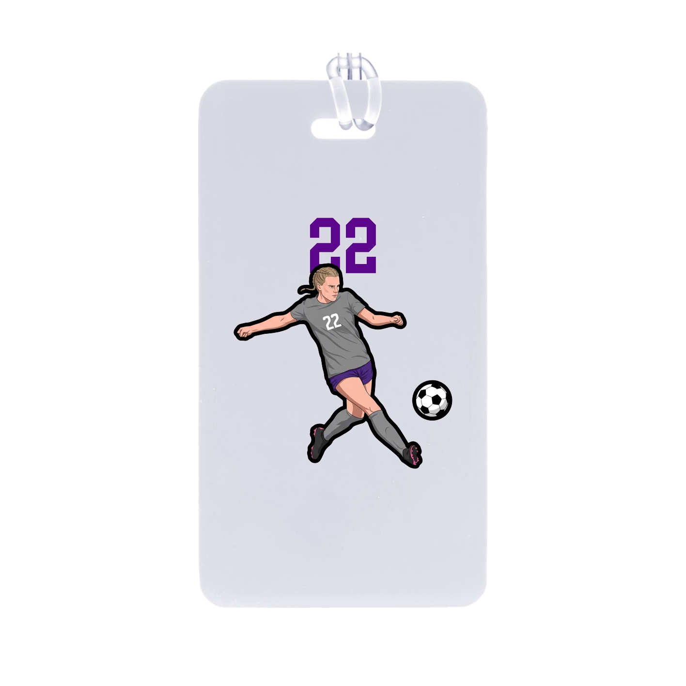 Bag Tag — Number Top in Classic