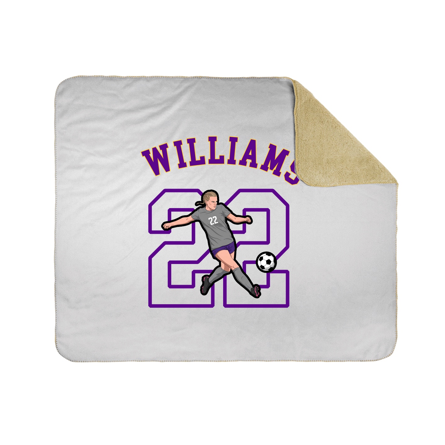 Throw Blanket — Shirsey Arch in White