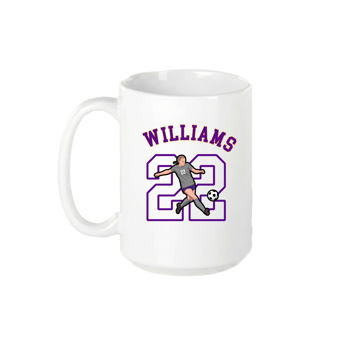 15oz Coffee Mug — Shirsey Arch in White