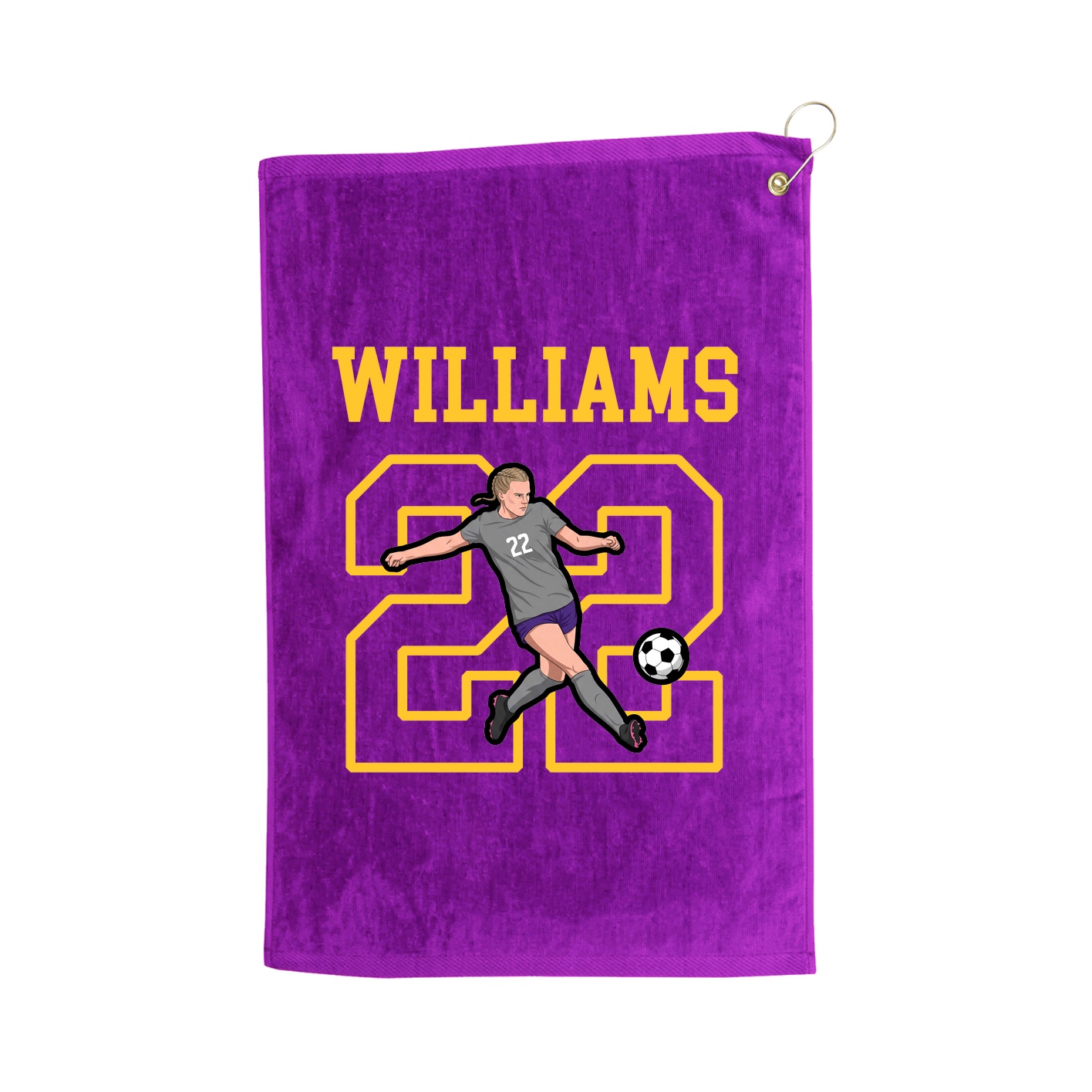 Golf Towel — Shirsey in Purple
