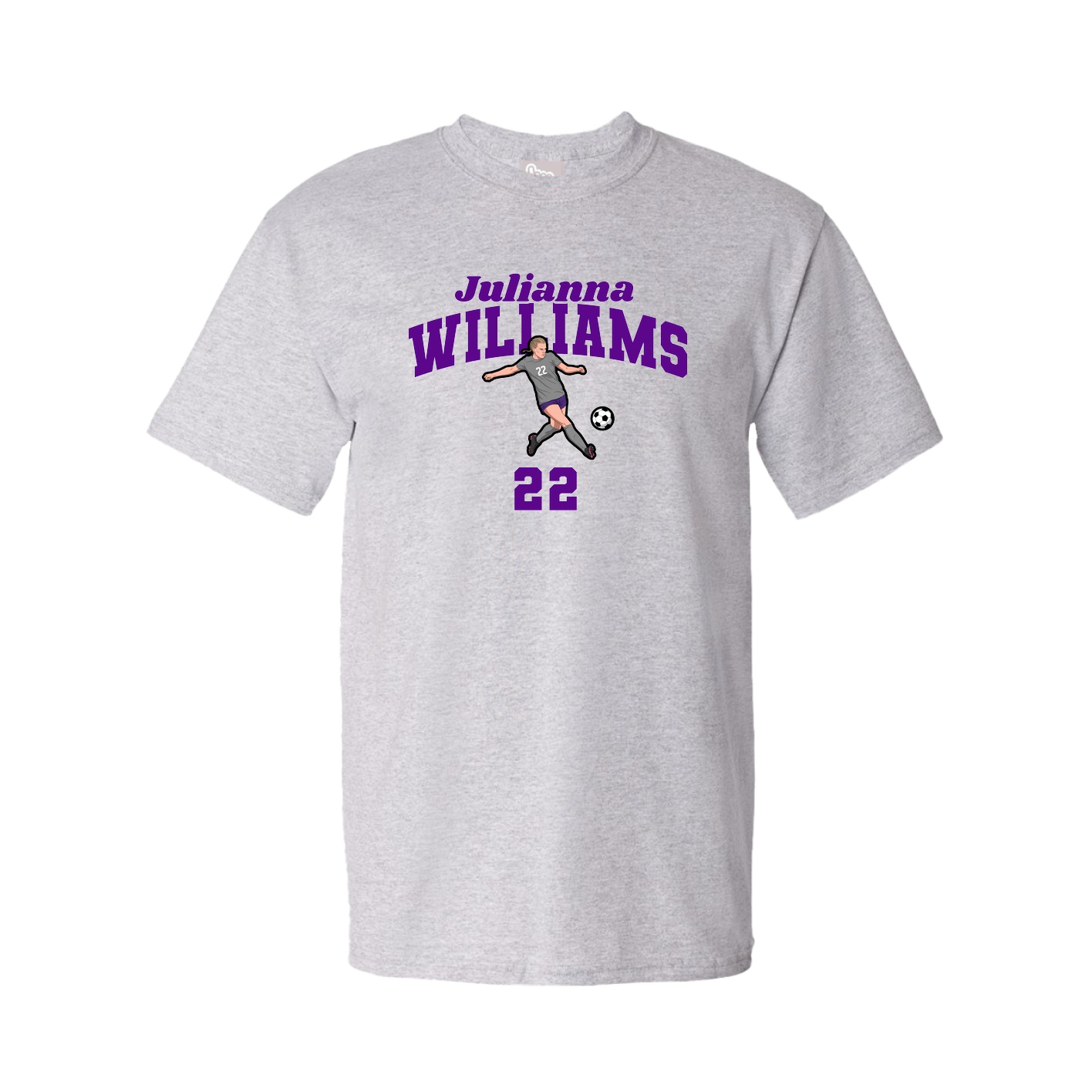 Tee — Signature Arch in Grey