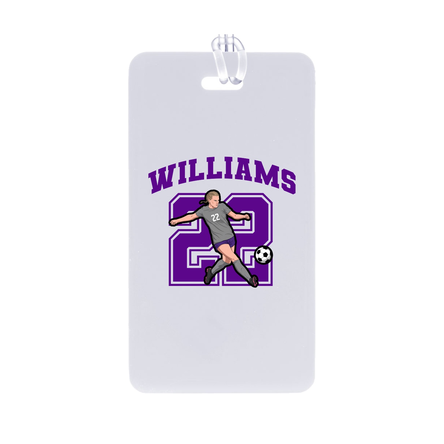 Bag Tag — Number in Classic