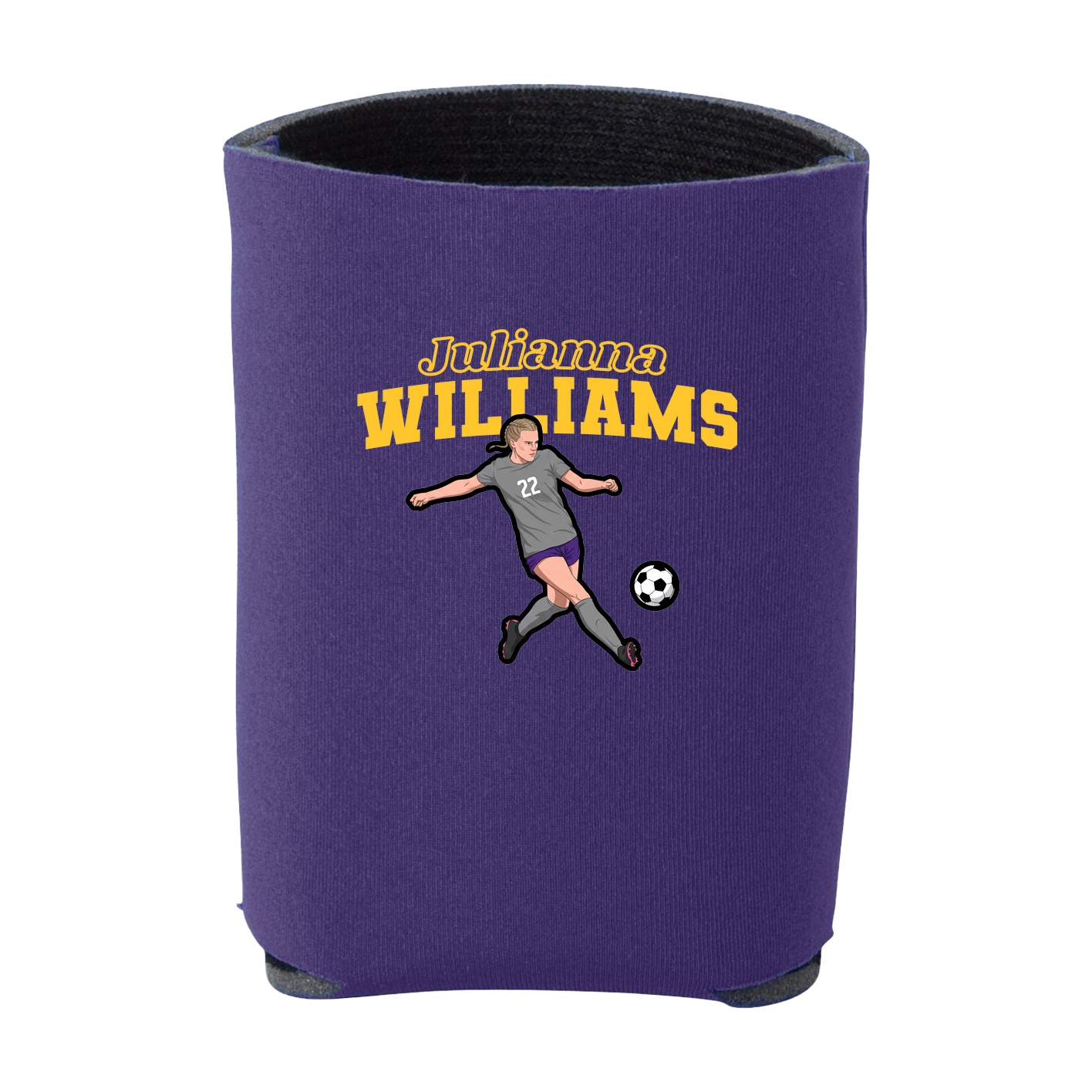 Can Holder — Name Arch in Purple